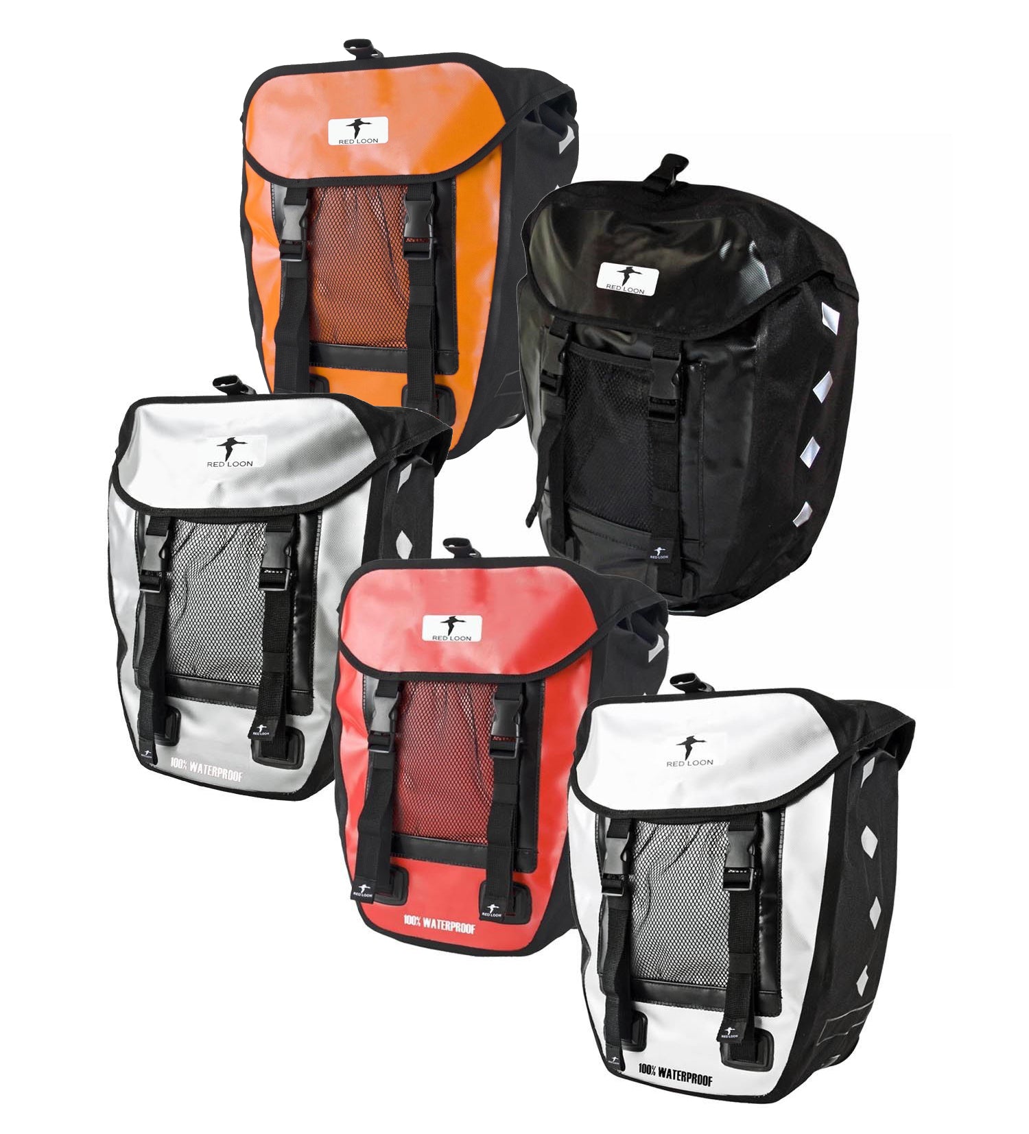 Red Loon Pro Packtasche Fahrradtasche Gepäckträgertasche LKW-Plane was
