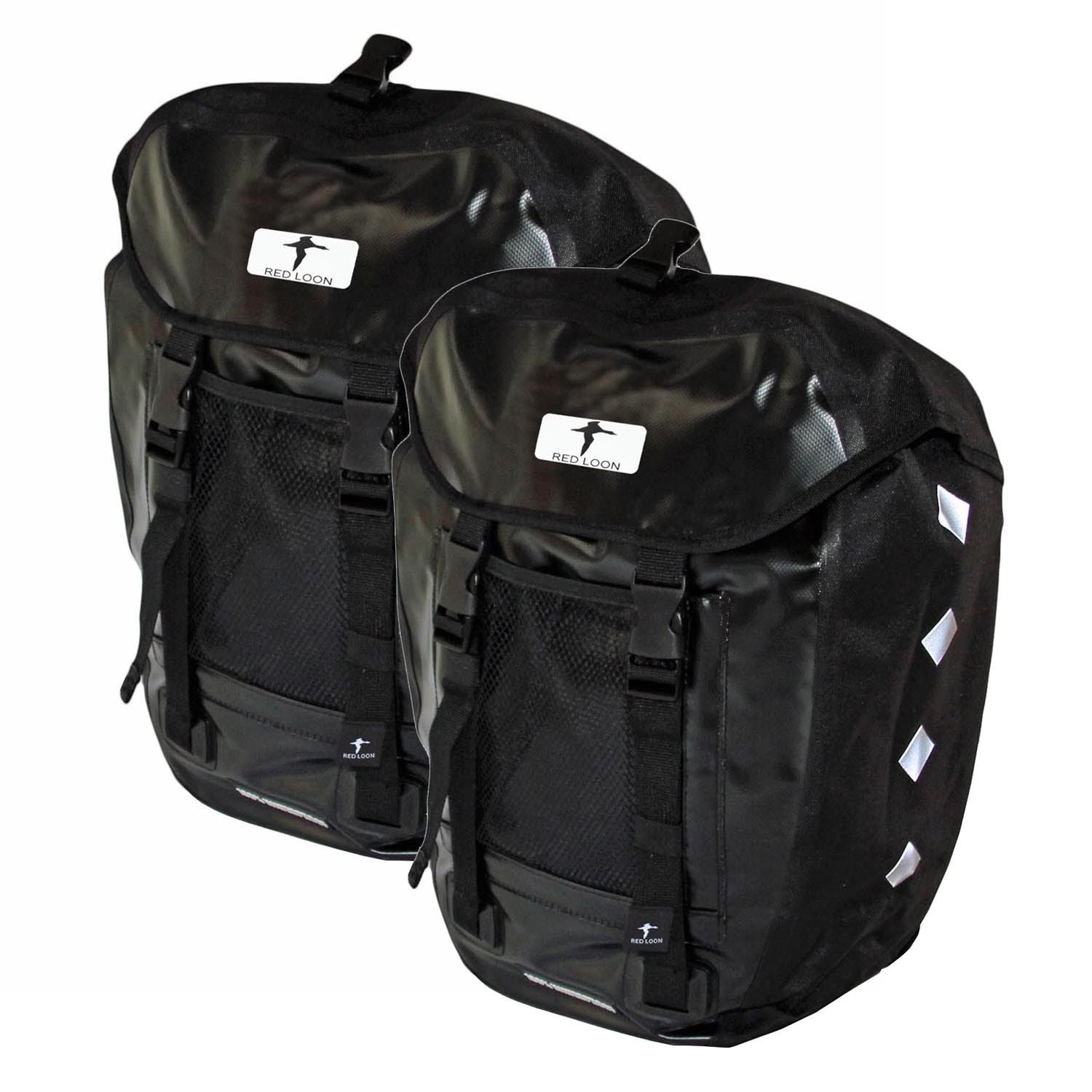 fahrradtasche wasserdicht lkw plane 2x Red Loon Pro Packtasche Fahrradtasche Gepäckträgertasche LKWPlane w –  Redloonbike24 by vonderpalette
