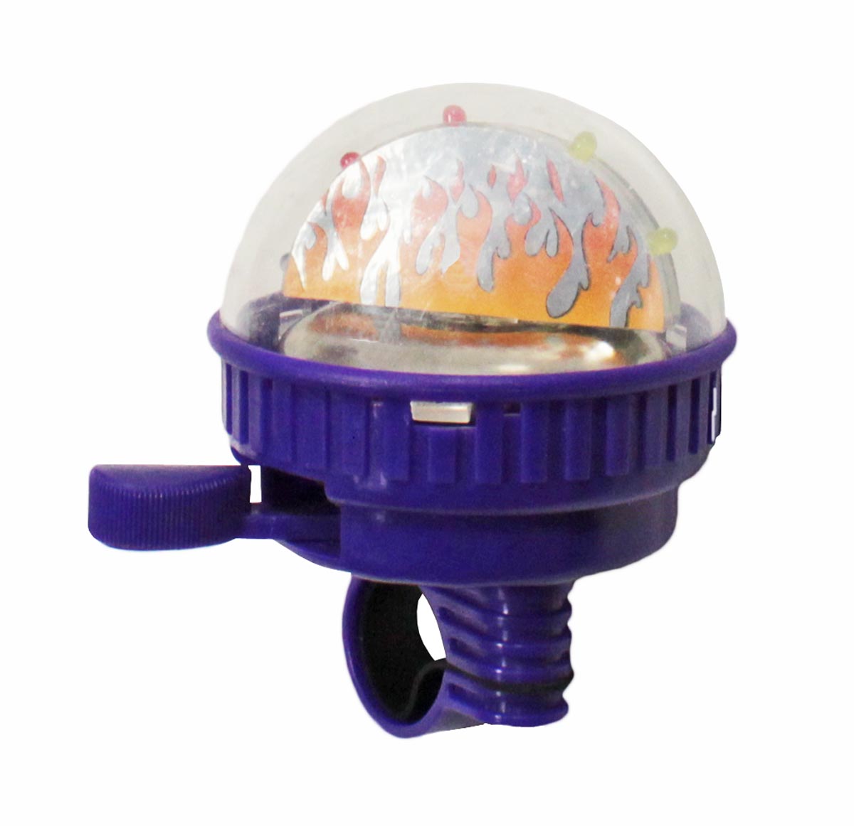 Maui Toys Kinder Fahrradklingel mit Leuchteffekt 5 LEDs Fahrrad Schelle Glocke