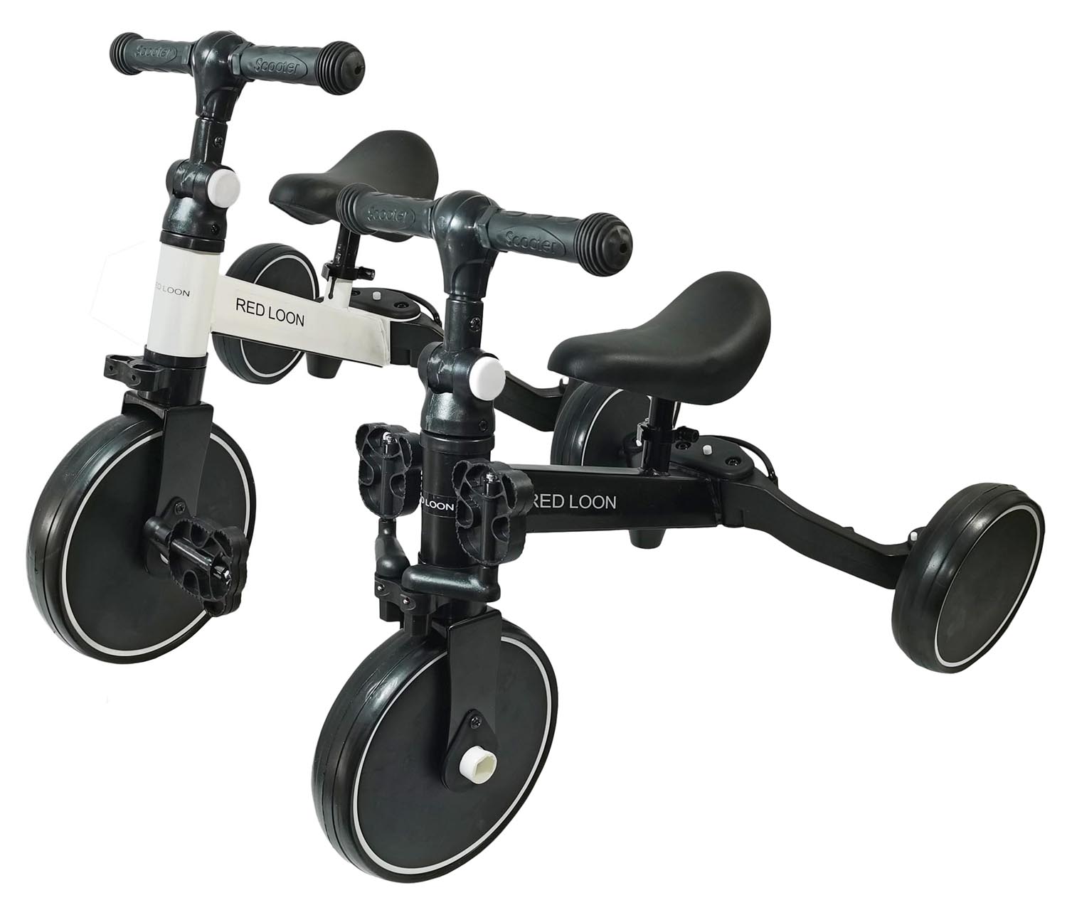 Red Loon 5in1 Kinder Lauflernrad Laufrad Dreirad Lauffahrrad Lauflernhilfe