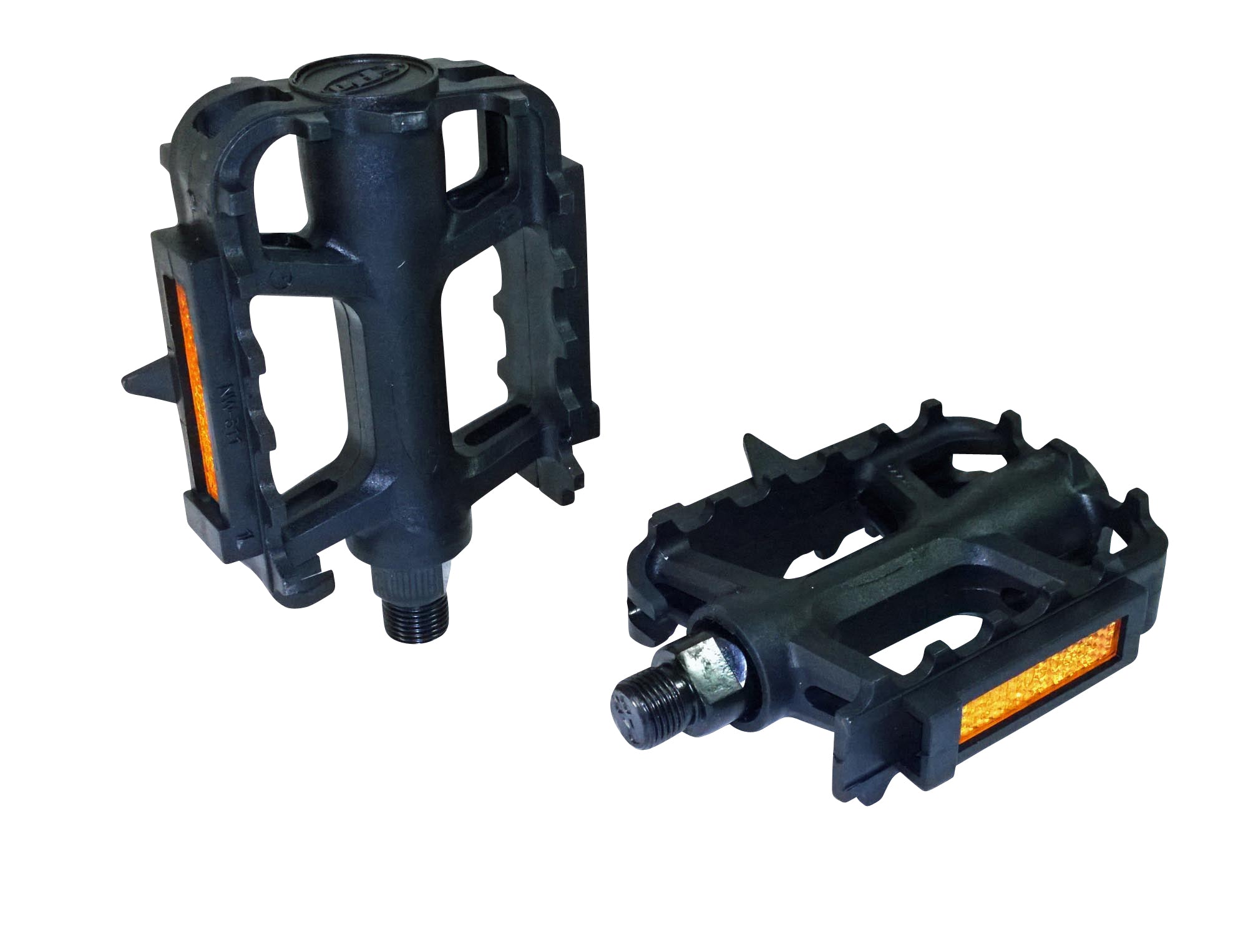 MTB ATB Trekking Pedale Fahrradpedale rutschfest Pedale Fahrrad Reflektor