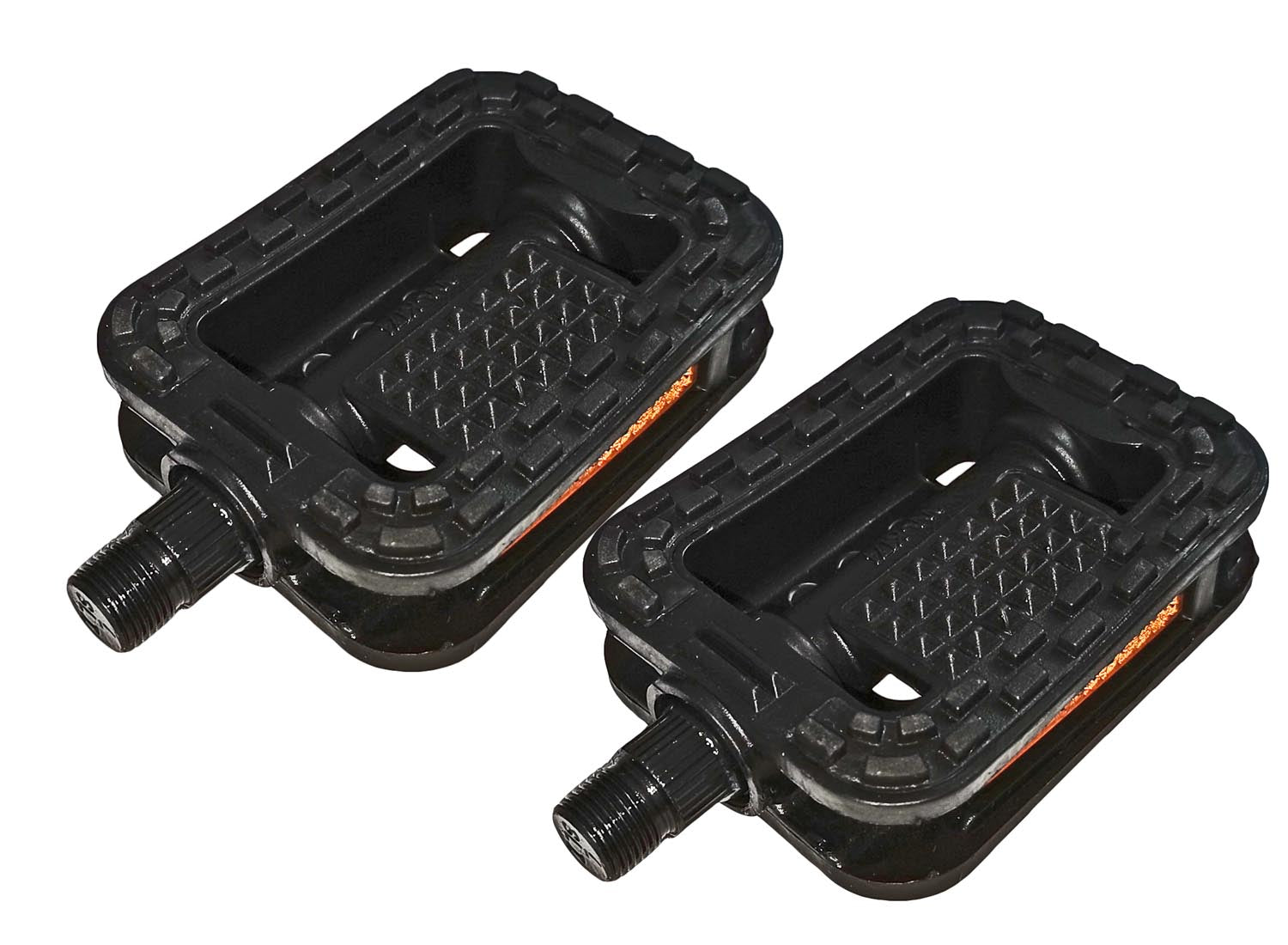 VDP 1 Paar Wellgo Trekking City MTB BMX Pedale Fahrradpedale rutschfest Pedale Fahrrad (LU214 - Trekking/MTB)