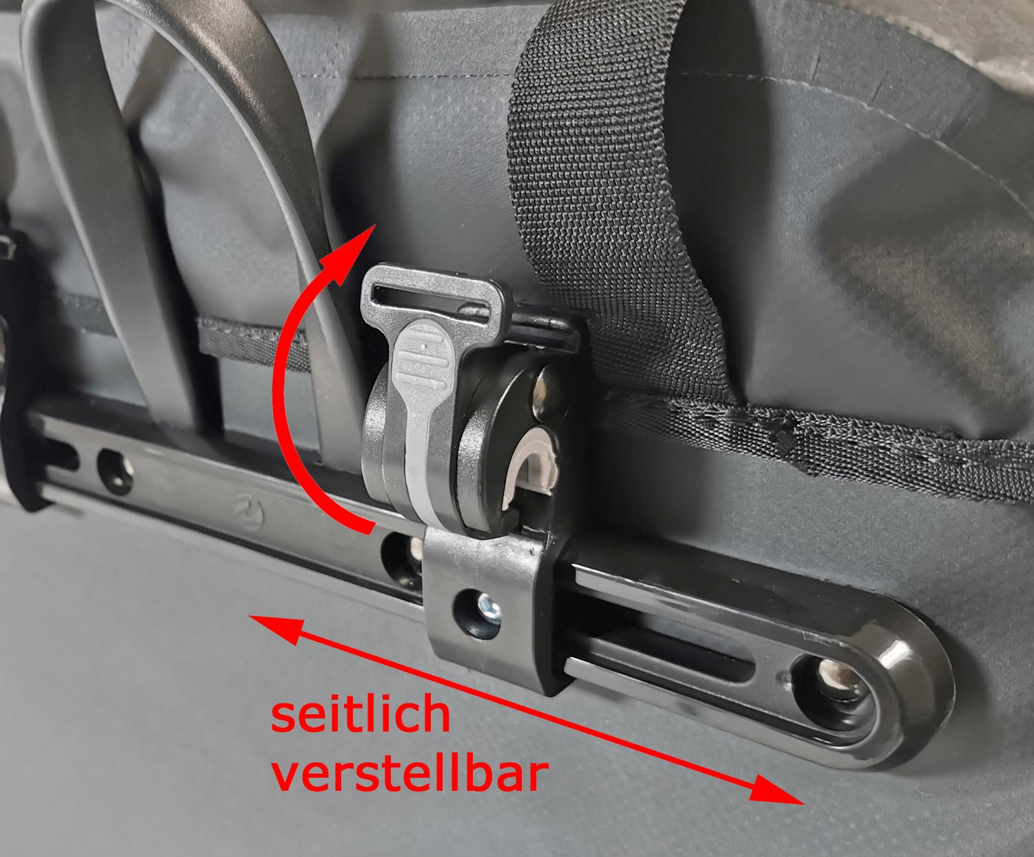 Fahrradtasche Pro Plus Packtasche Gepäckträgertasche Red Loon LKW-Plane wasserdicht