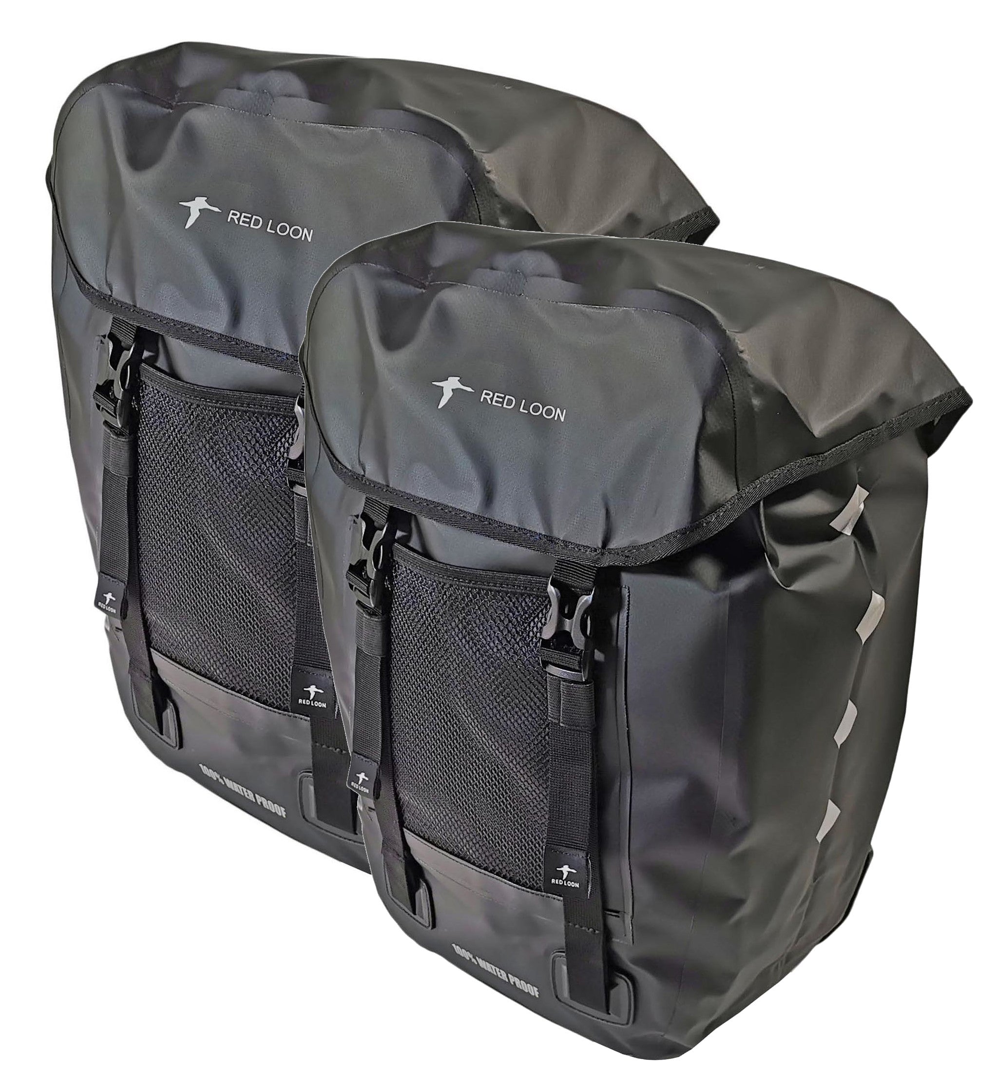 2x Red Loon Packtasche Fahrradtasche Gepäckträgertasche LKW-Plane wasserdicht