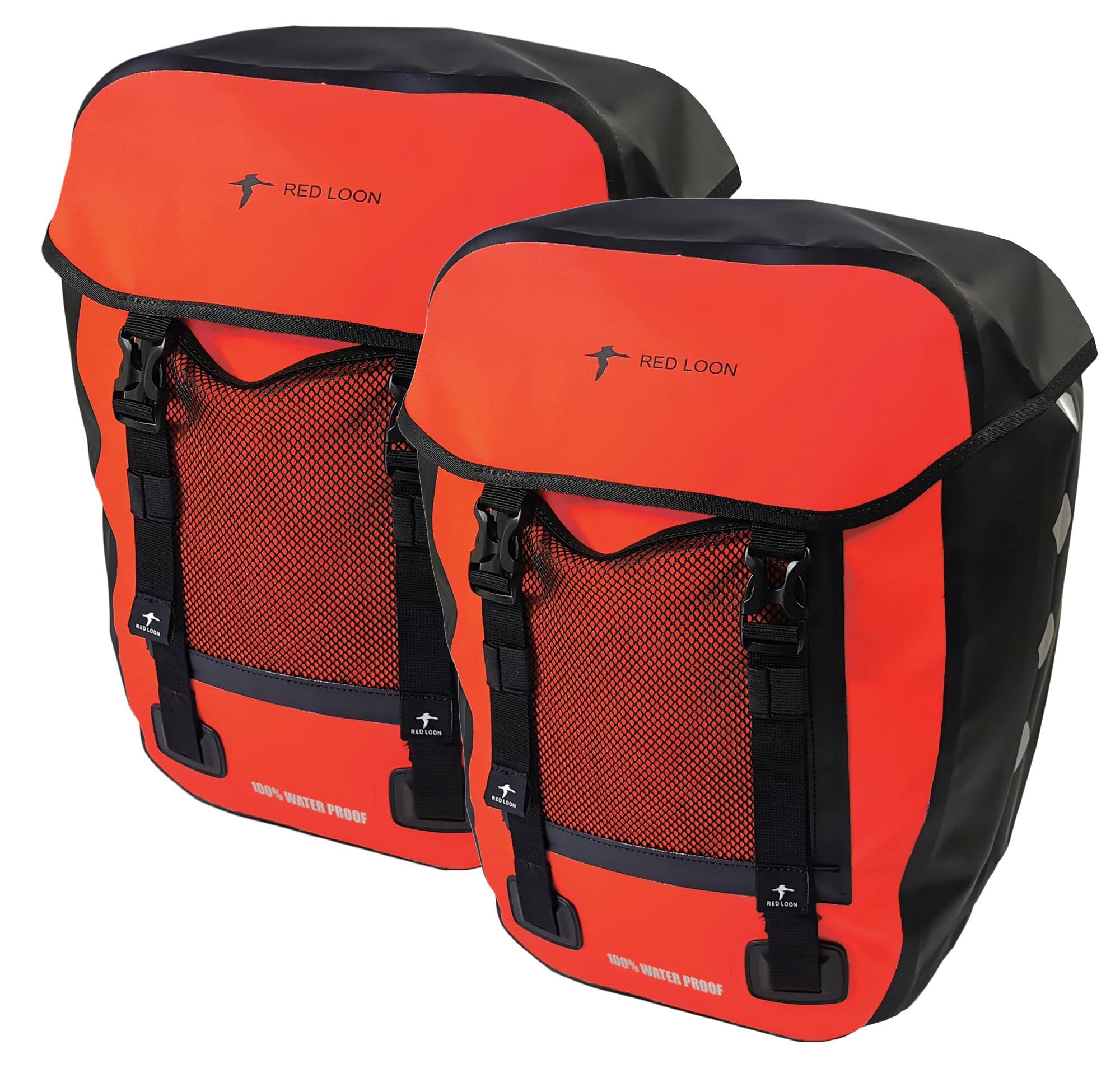 Fahrradtasche Pro Plus Packtasche Gepäckträgertasche Red Loon LKW-Plane wasserdicht
