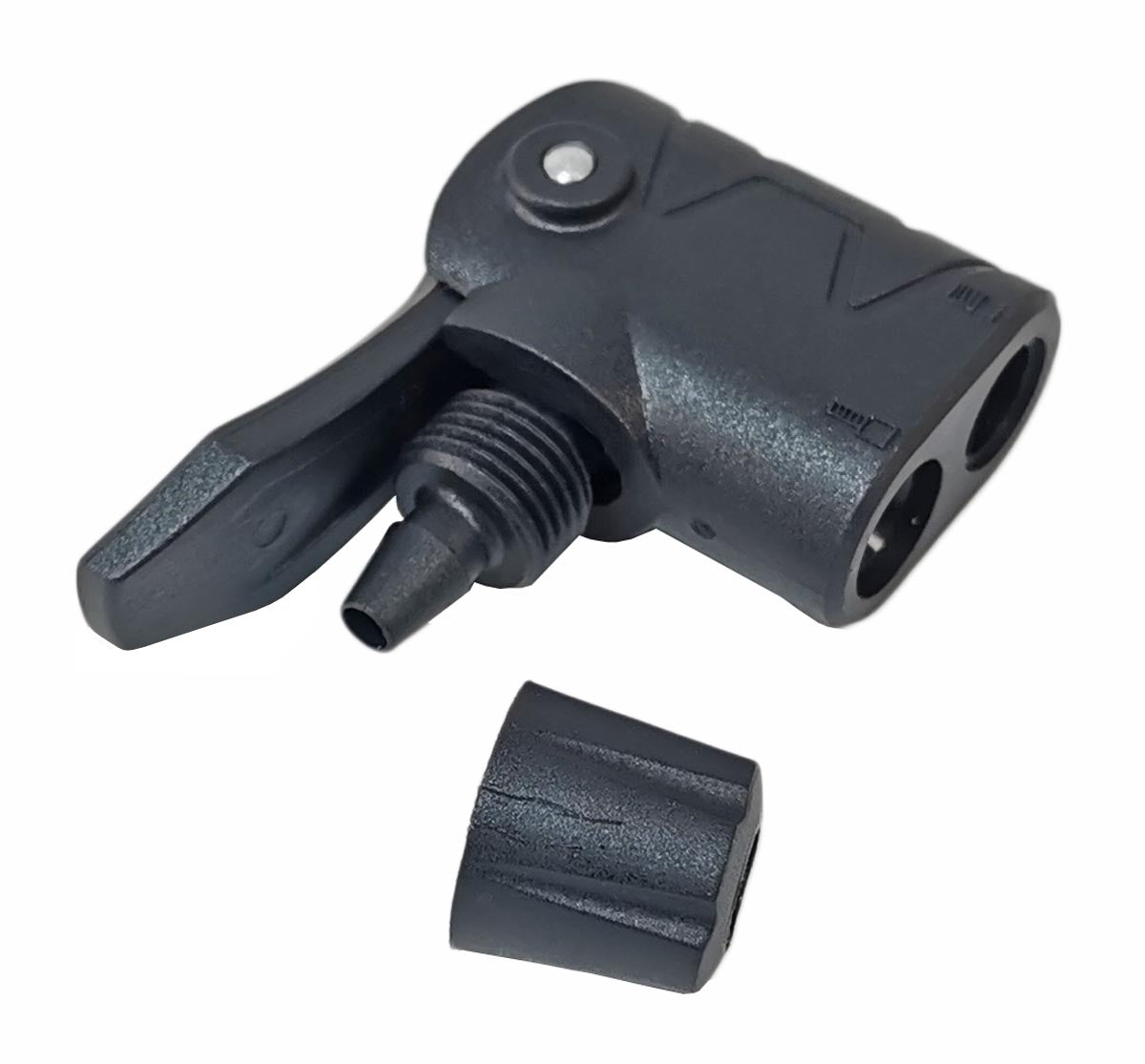 universal Pumpenkopf für Luftpumpe Standpumpe Fahrradpumpe Ersatz Dualkopf