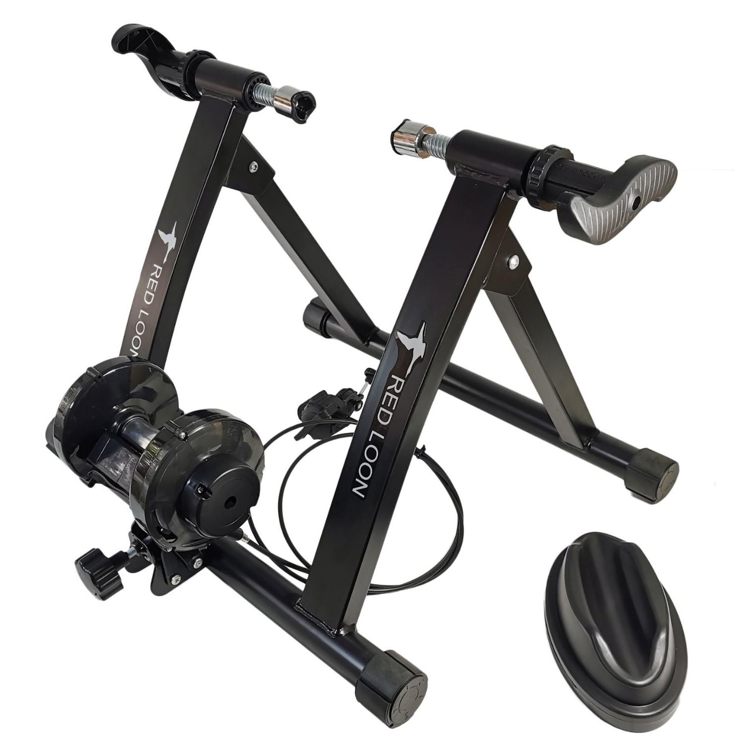 fahrrad laufrolle heimtrainer Red Loon Rollentrainer BTX007 für 26-28" Räder Heimtrainer Rolle magne – Redloonbike24 by vonderpalette