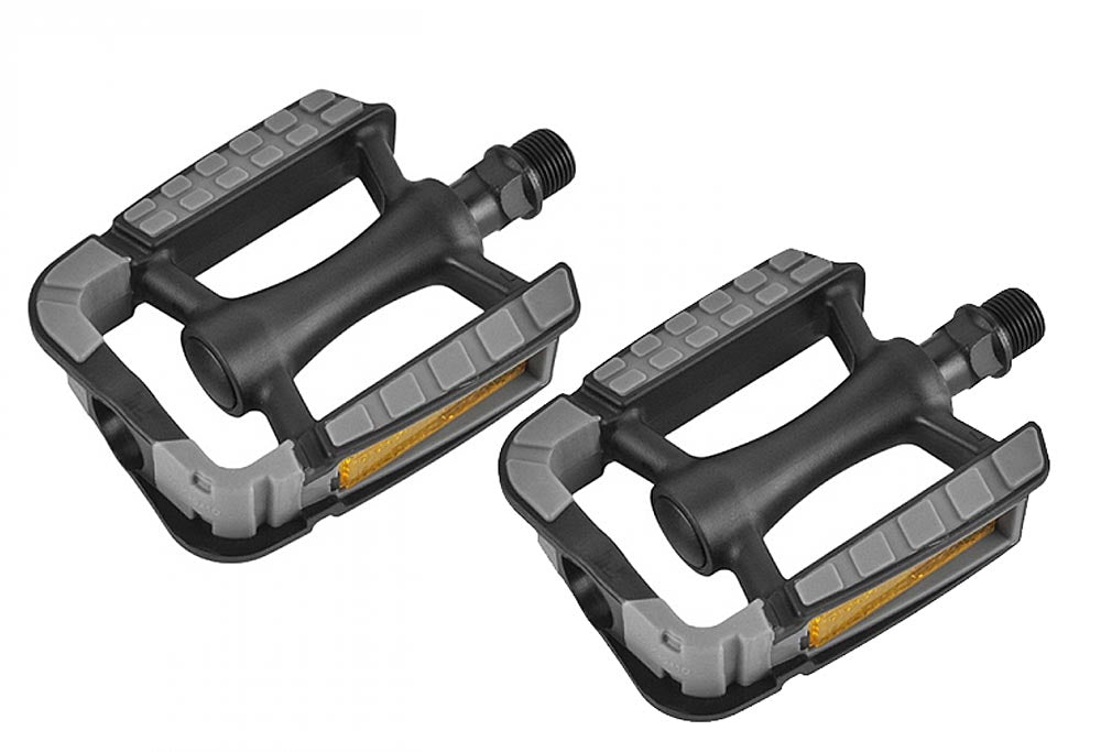 VDP 1 Paar Wellgo Trekking City MTB BMX Pedale Fahrradpedale rutschfest Pedale Fahrrad (LU214 - Trekking/MTB)