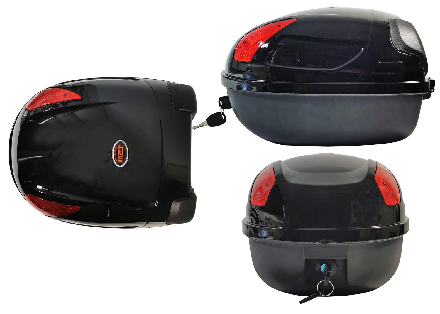 Helmbox Topcase Rollerkoffer Motorradkoffer abschließbar Helmkoffer 17 Ltr Hardcase