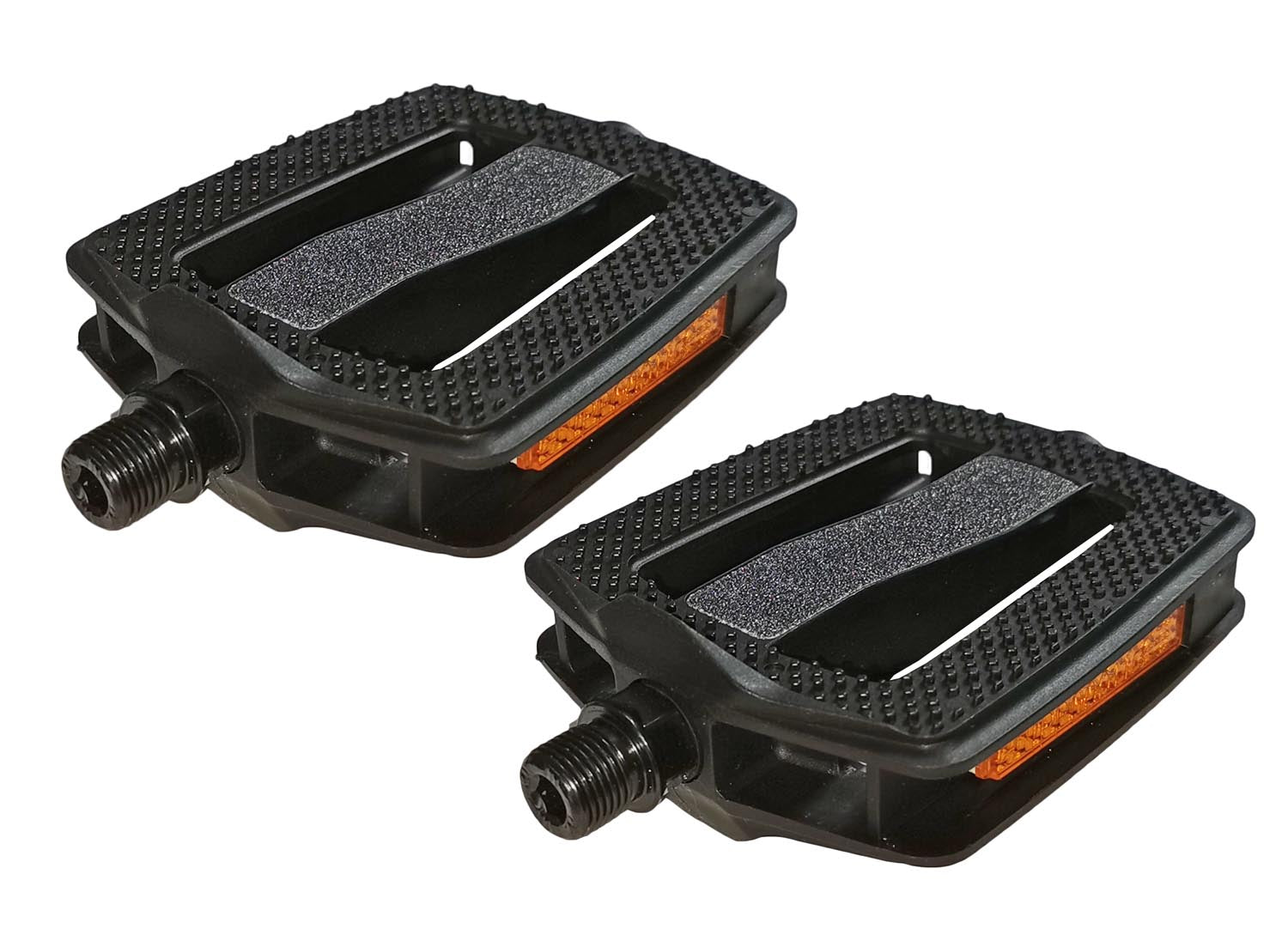 VDP 1 Paar Wellgo Trekking City MTB BMX Pedale Fahrradpedale rutschfest Pedale Fahrrad (LU214 - Trekking/MTB)