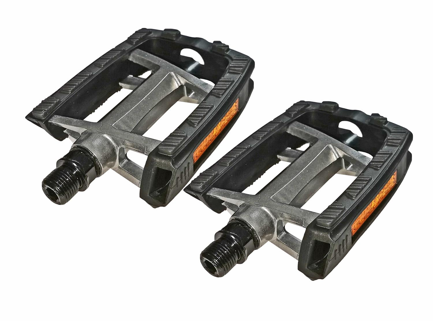 VDP 1 Paar Wellgo Trekking City MTB BMX Pedale Fahrradpedale rutschfest Pedale Fahrrad (LU214 - Trekking/MTB)