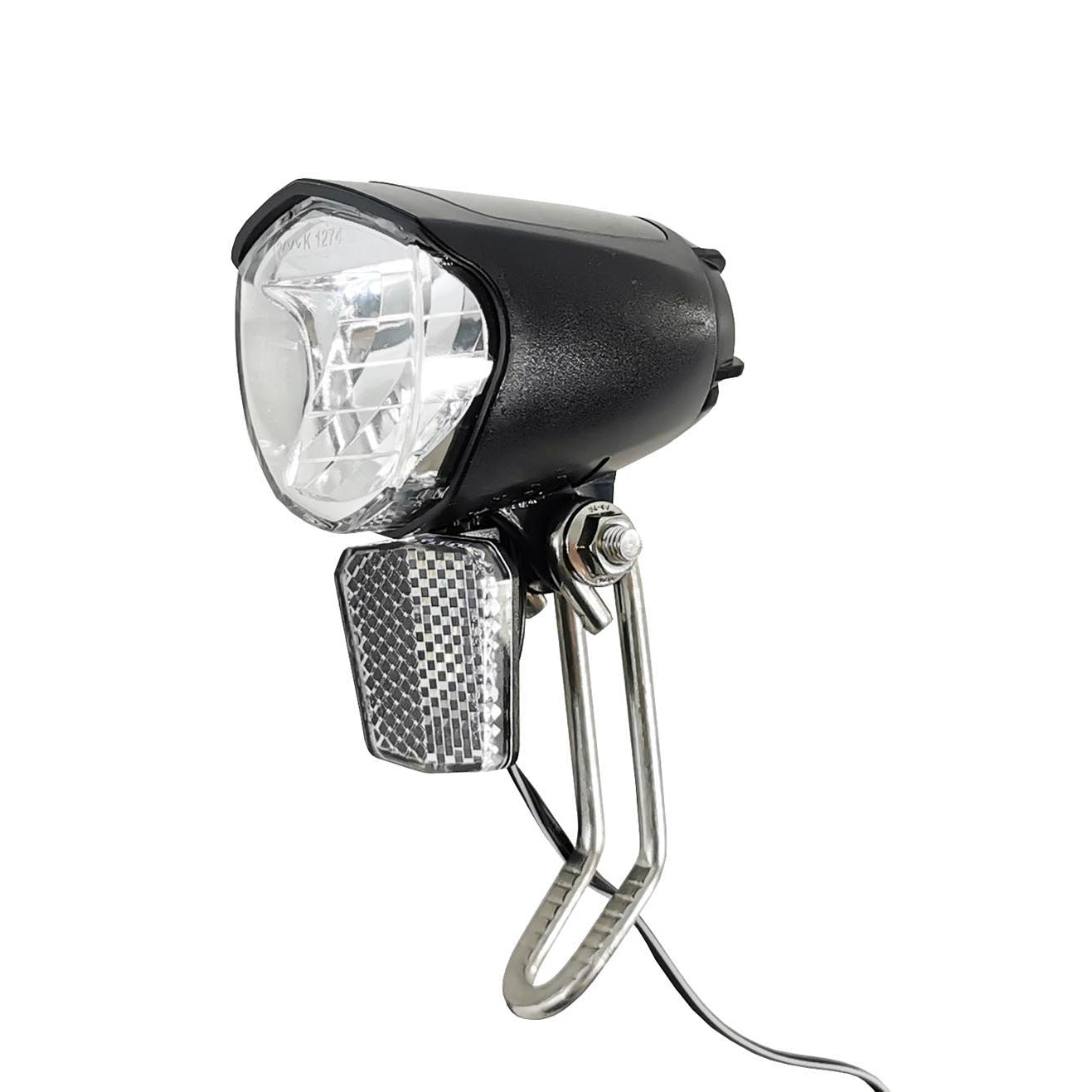 LED eBike Fahrradlampe 70 Lux Frontlampe Scheinwerfer Frontlicht StVZO