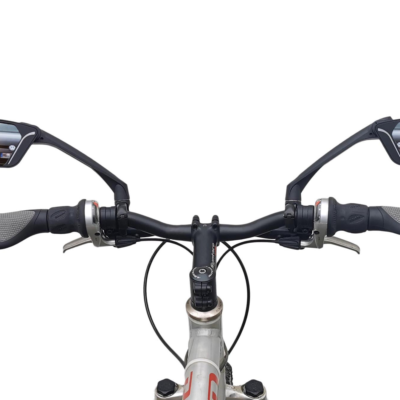 Fahrradspiegel Rückspiegel Lenkerspiegel Spiegel Red Loon für Fahrrad Motorrad E-Bike