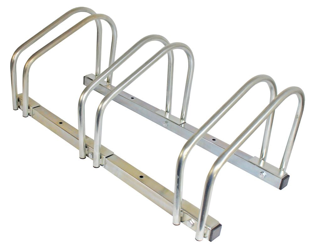 Fahrradparksystem 3 Räder Fahrradständer Radständer Ständer Stahl verzinkt rostfrei