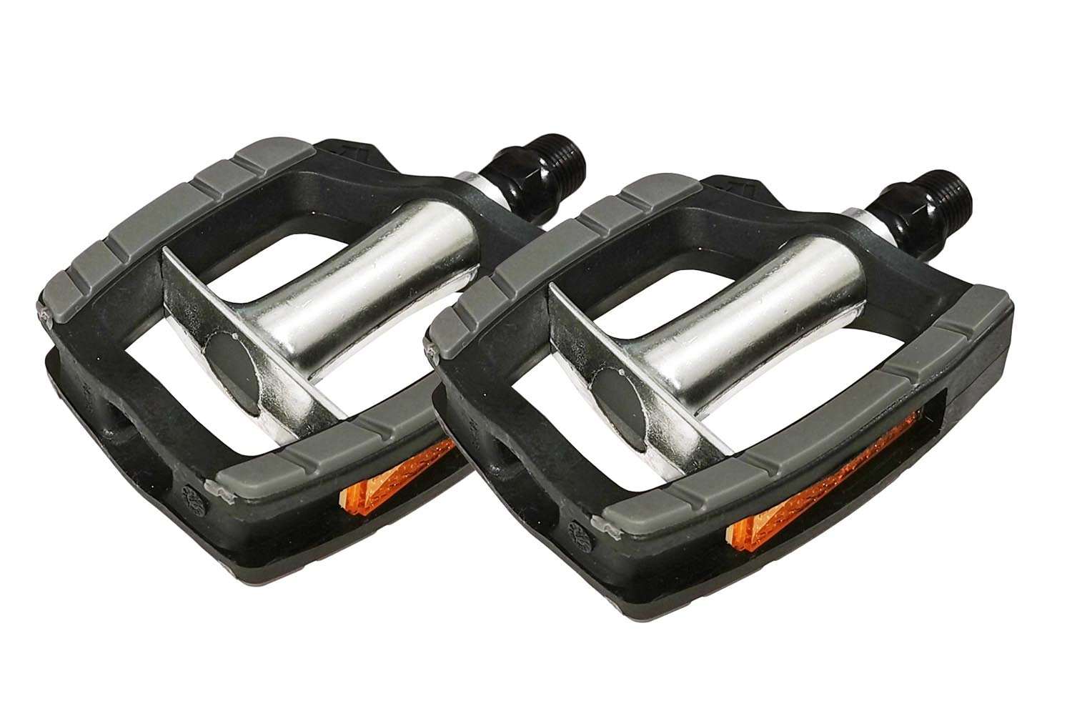 VDP 1 Paar Wellgo Trekking City MTB BMX Pedale Fahrradpedale rutschfest Pedale Fahrrad (LU214 - Trekking/MTB)