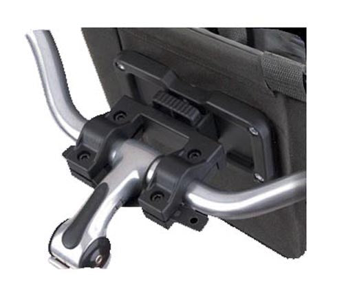 Lenkerkorb Fahrradkorb Fahrrad Korb vorne - abnehmbar - faltbar - Blue Bird - mit Quick-Clip Halterung - zusätzliche 2. Halterung - ca. 20 Liter Volumen- für eBike geeignet