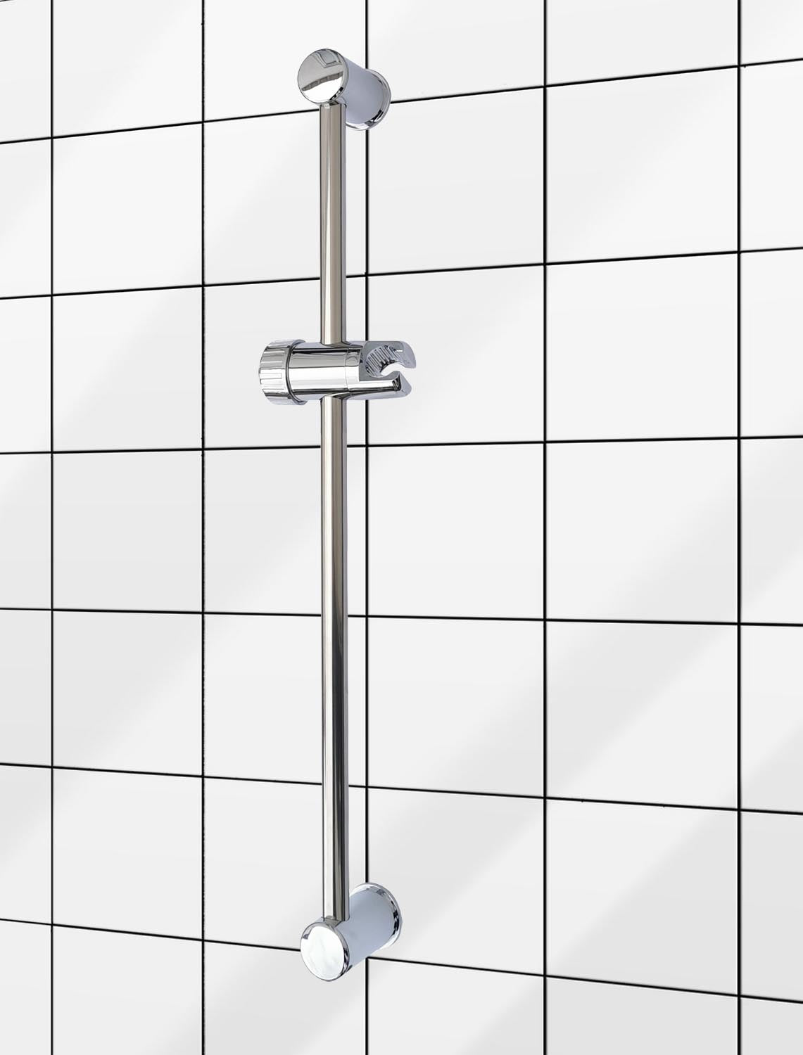 Romy Brausestange Metall 60 cm mit Handbrausehalter Duschstange Dusche Brause