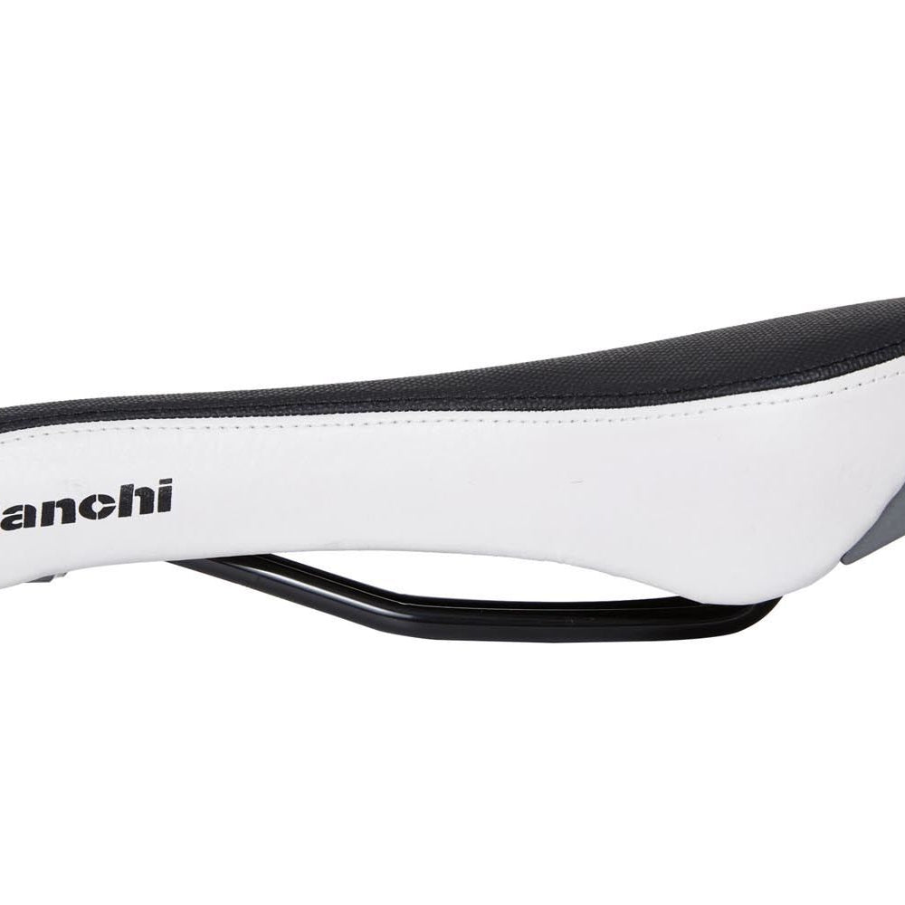 sattel für crossbike Bianchi schwarz/weiß Fahrradsattel MTB Touren Trekking Cross Bike Fahr – Redloonbike24 by vonderpalette