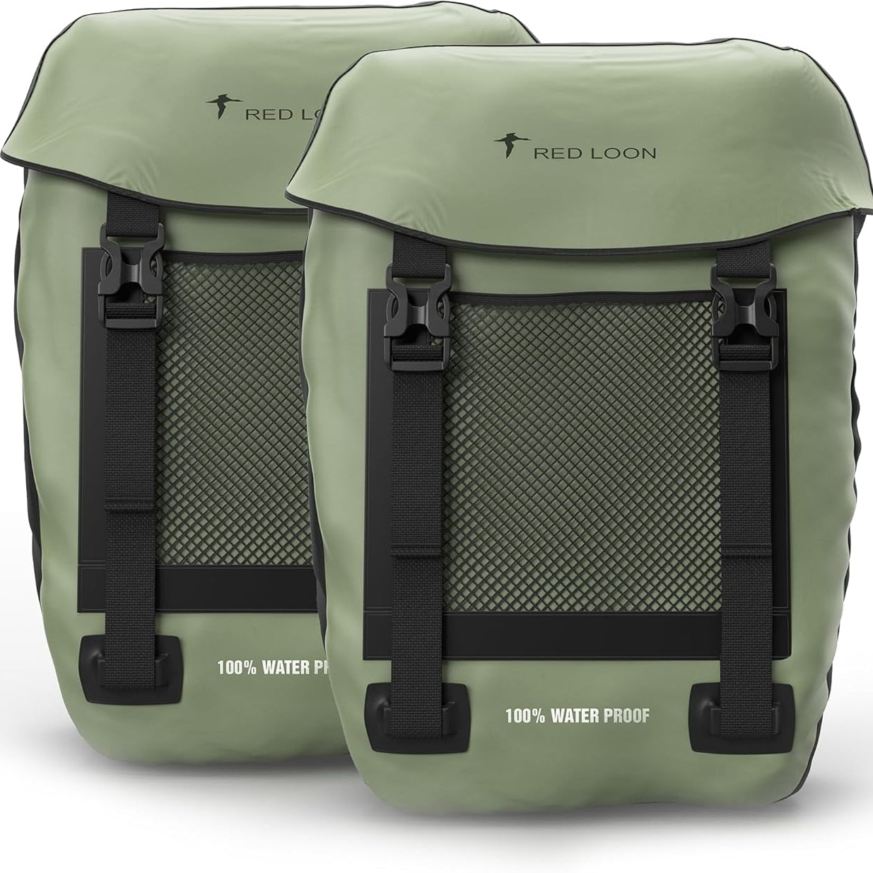 Fahrradtasche Pro Plus Packtasche Gepäckträgertasche Red Loon LKW-Plane wasserdicht