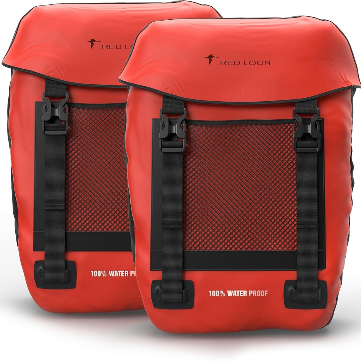 Fahrradtasche Pro Plus Packtasche Gepäckträgertasche Red Loon LKW-Plane wasserdicht