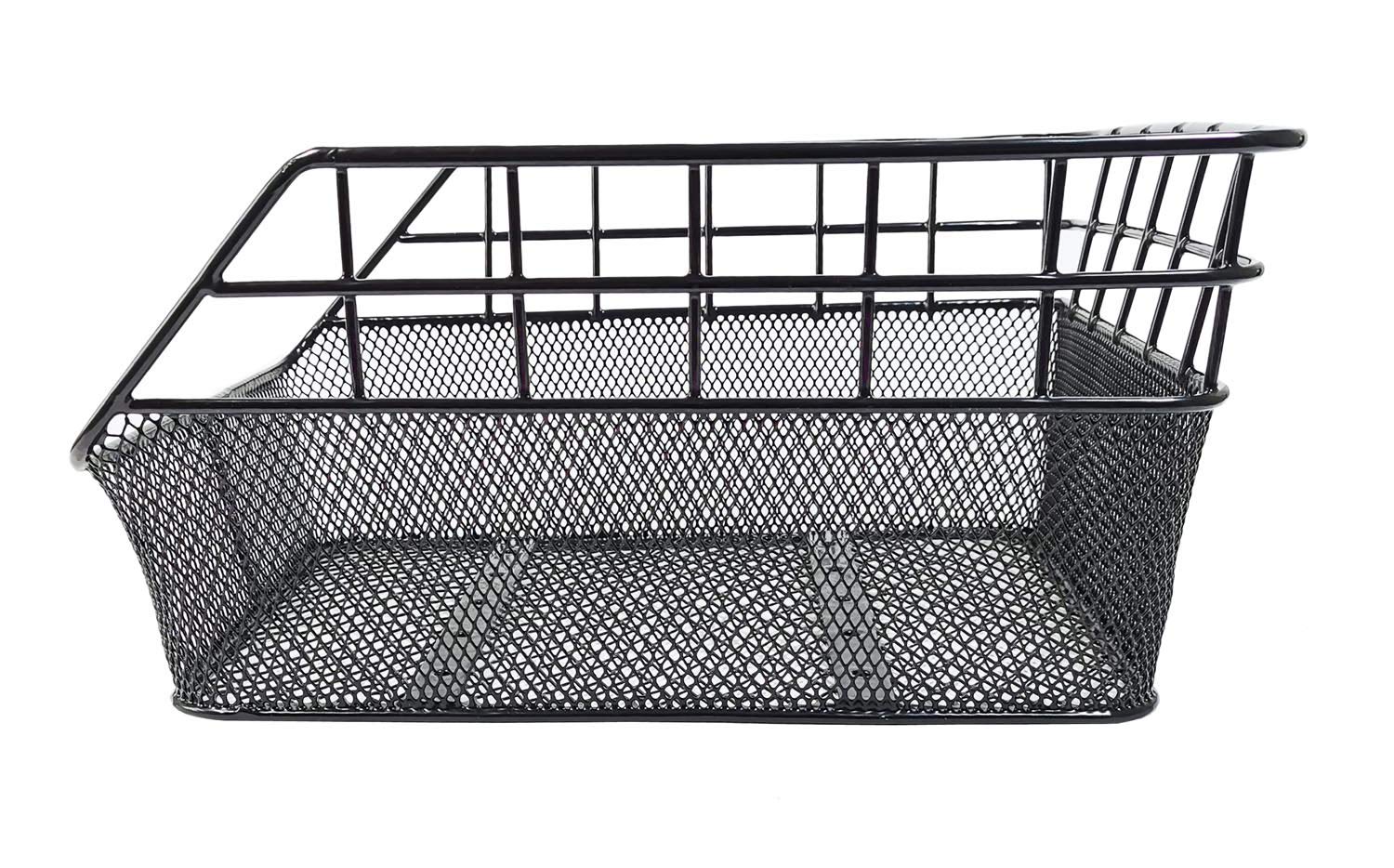 Fahrradkorb XXL Schultaschenkorb Einkaufskorb Gepäckträgerkorb 45x29,5x21 cm