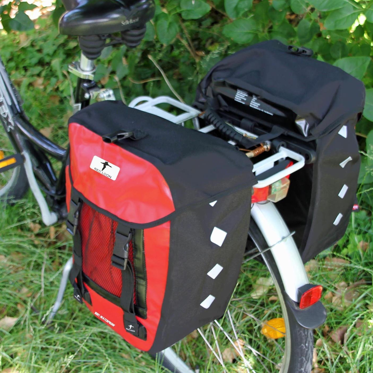 2x Red Loon Pro Packtasche Fahrradtasche Gepäckträgertasche LKWPlane wasserdicht