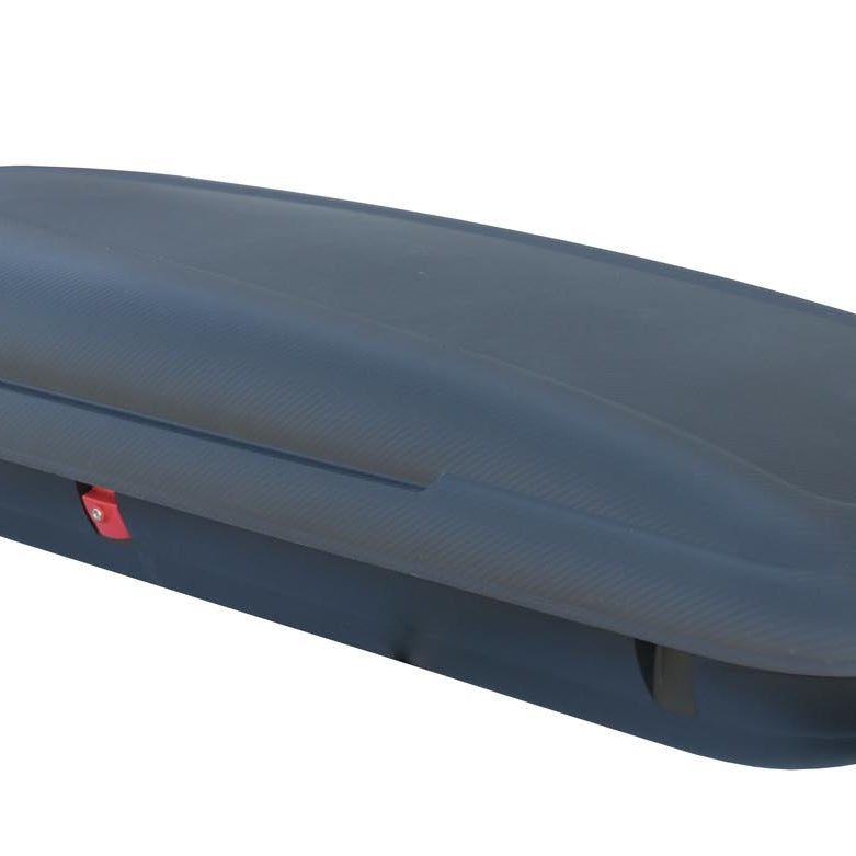 VDP-CA480 Dachbox 480 Liter Carbon Look abschließbar + Relingträger Quick Alu kompatibel mit für VW Touran ab 2015 Reling