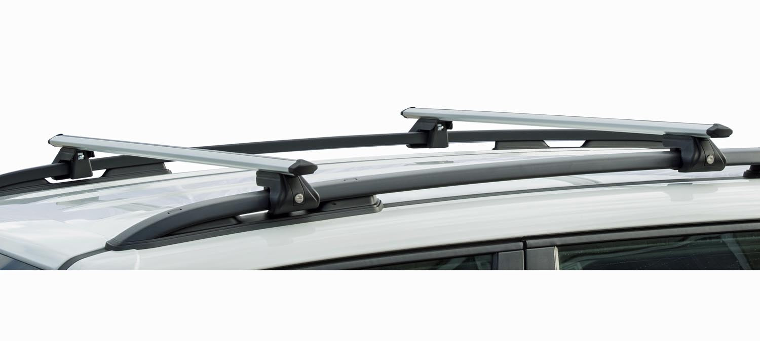 VDP-CA480 Dachbox 480 Ltr Carbon Look abschließbar + Alu Relingträger VDP CRV135 kompatibel mit Audi A4 Allroad (B9) ab 16 abschließbar
