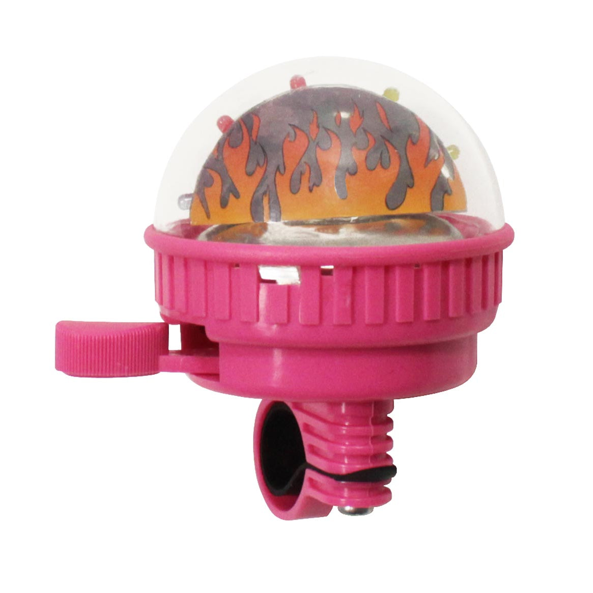 Maui Toys Kinder Fahrradklingel mit Leuchteffekt 5 LEDs Fahrrad Schelle Glocke