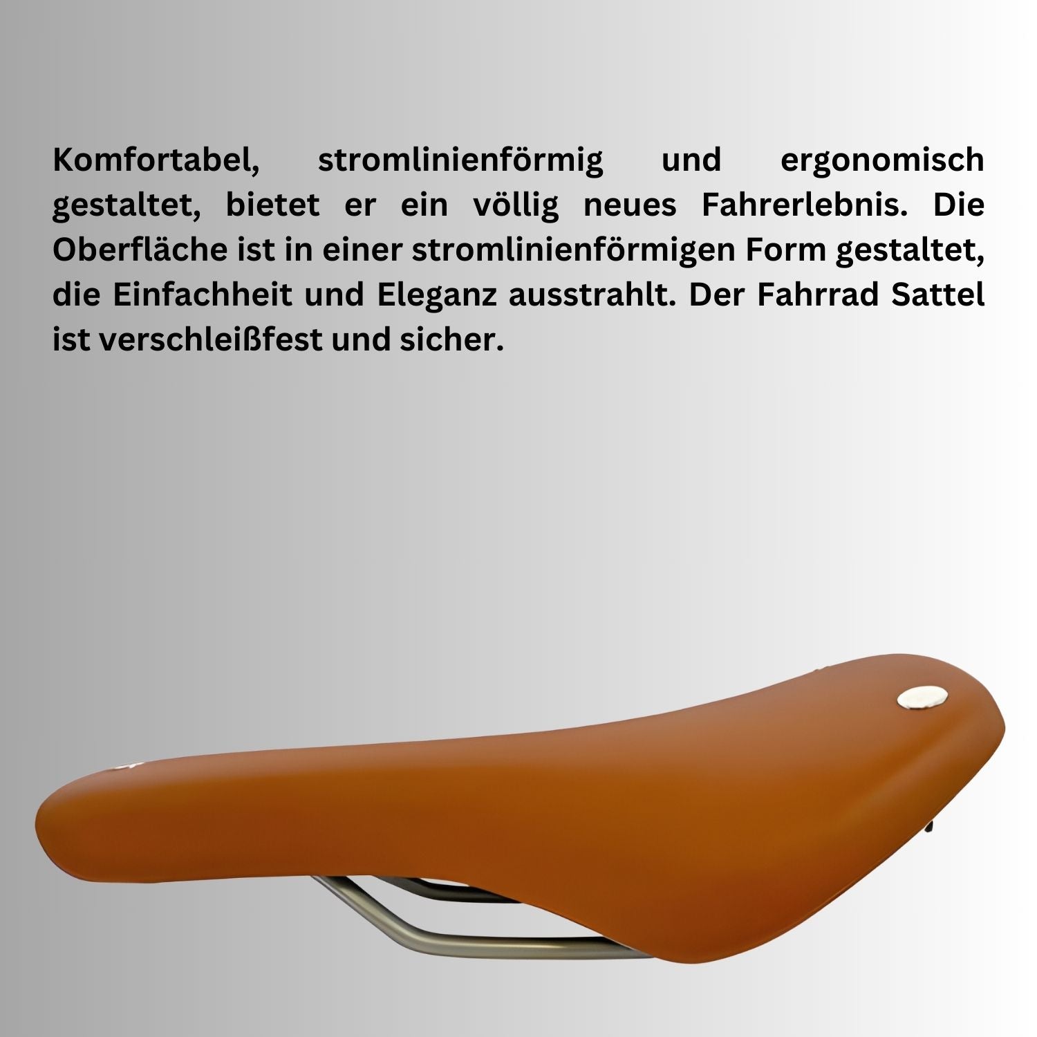 Retro Fahrradsattel Sattel Radsattel - Selle Royal Prestige - ergonomischer Fahrrad Sattel für Damen & Herren - Fahrradsattel bequem - für Rennrad BMX Fixie Singlespeed MTB - mit ICS-System