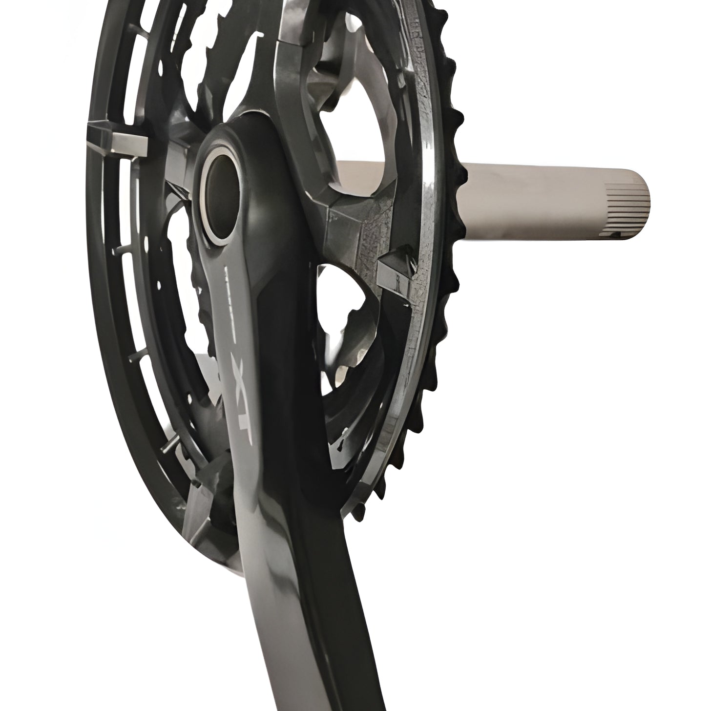 Shimano Deore XT Trekking FC-T8000 Kurbelgarnitur 10-fach 48-36-26 Z. Schwarz Kurbelarmlänge 170 mm MTB