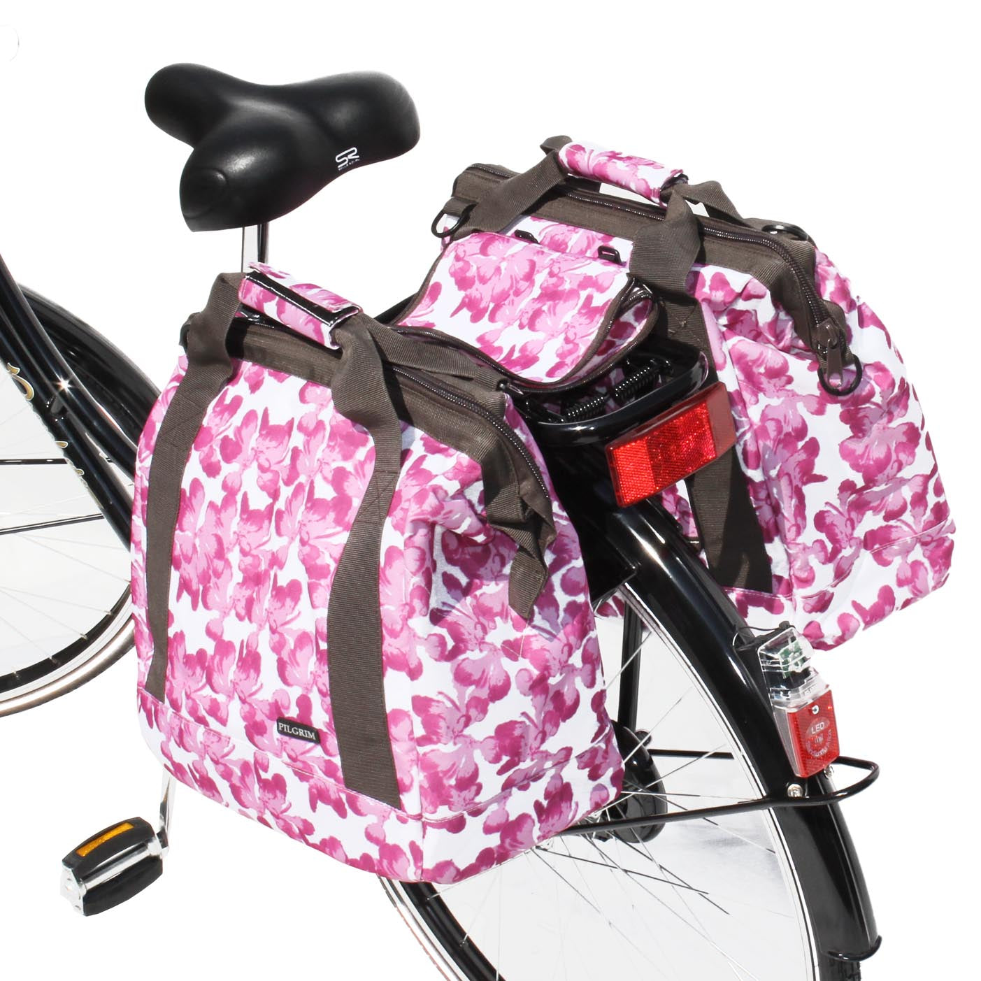 Pilgrim Fahrradtaschen Gepäckträgertasche Henkeltasche Bowlingtasche Packtaschen