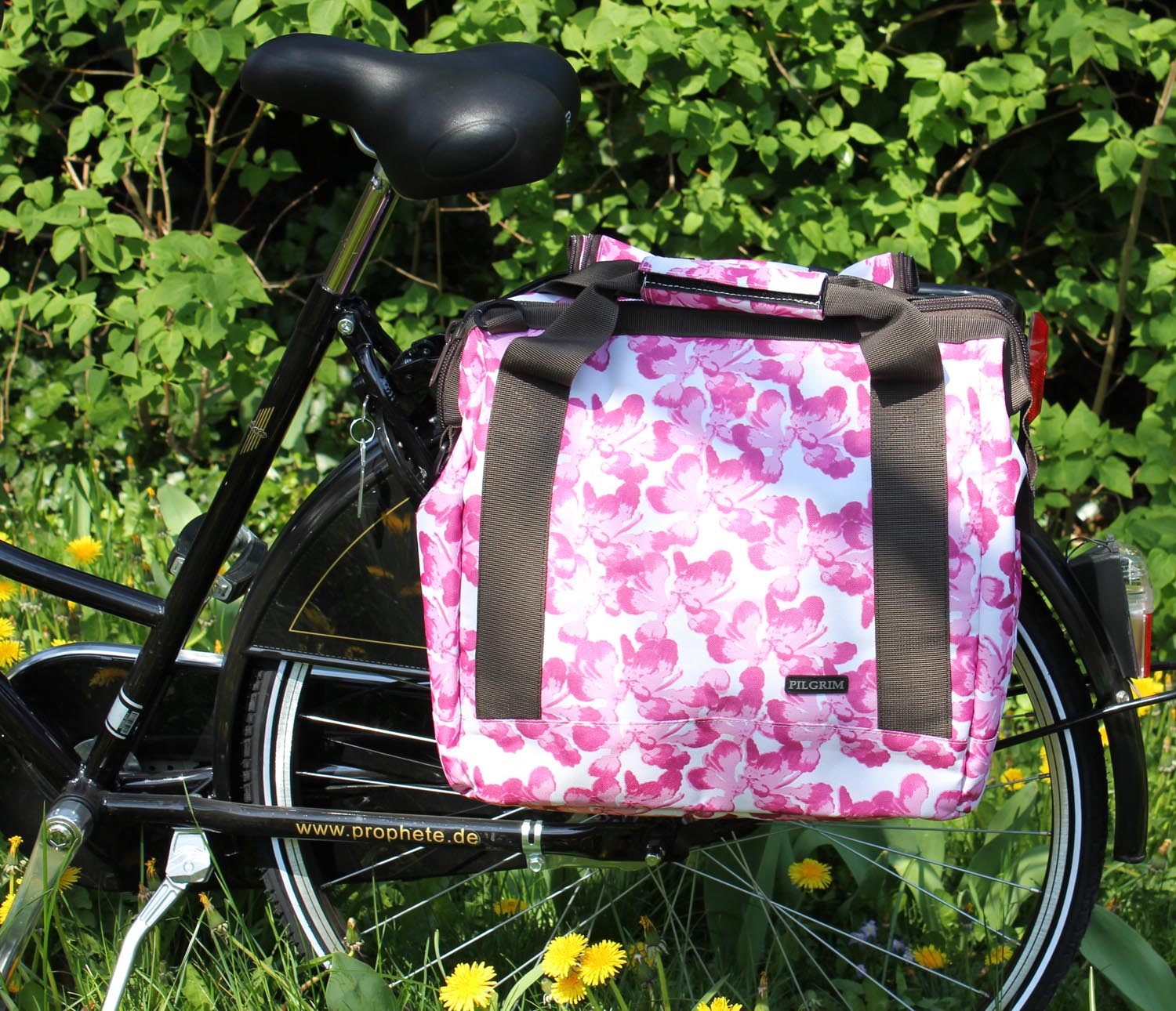 Pilgrim Fahrradtaschen Gepäckträgertasche Henkeltasche Bowlingtasche Packtaschen