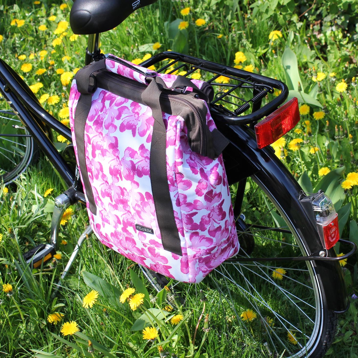 Pilgrim Fahrradtaschen Gepäckträgertasche Henkeltasche Bowlingtasche Packtaschen