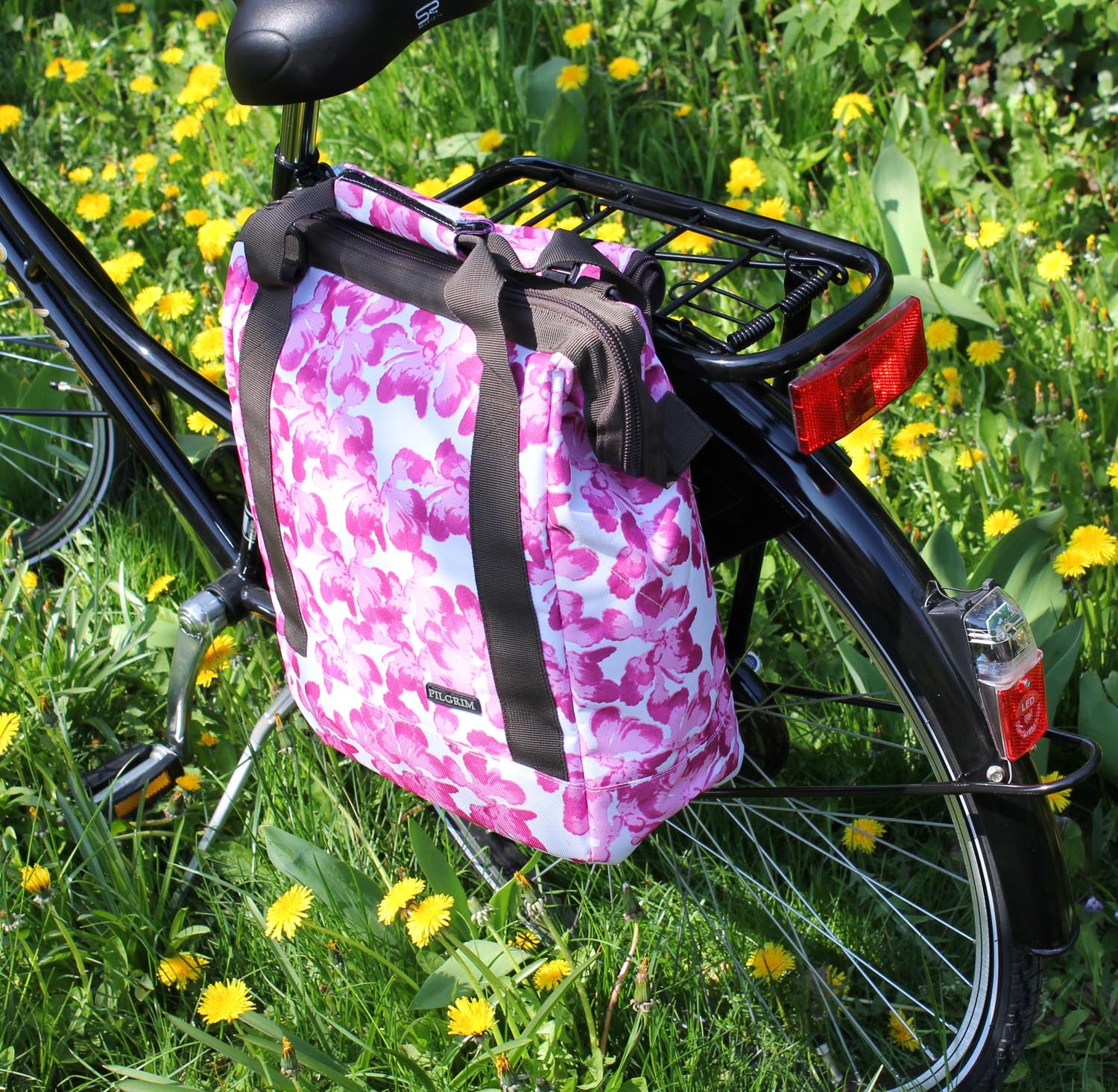 Pilgrim Fahrradtaschen Gepäckträgertasche Henkeltasche Bowlingtasche Packtaschen