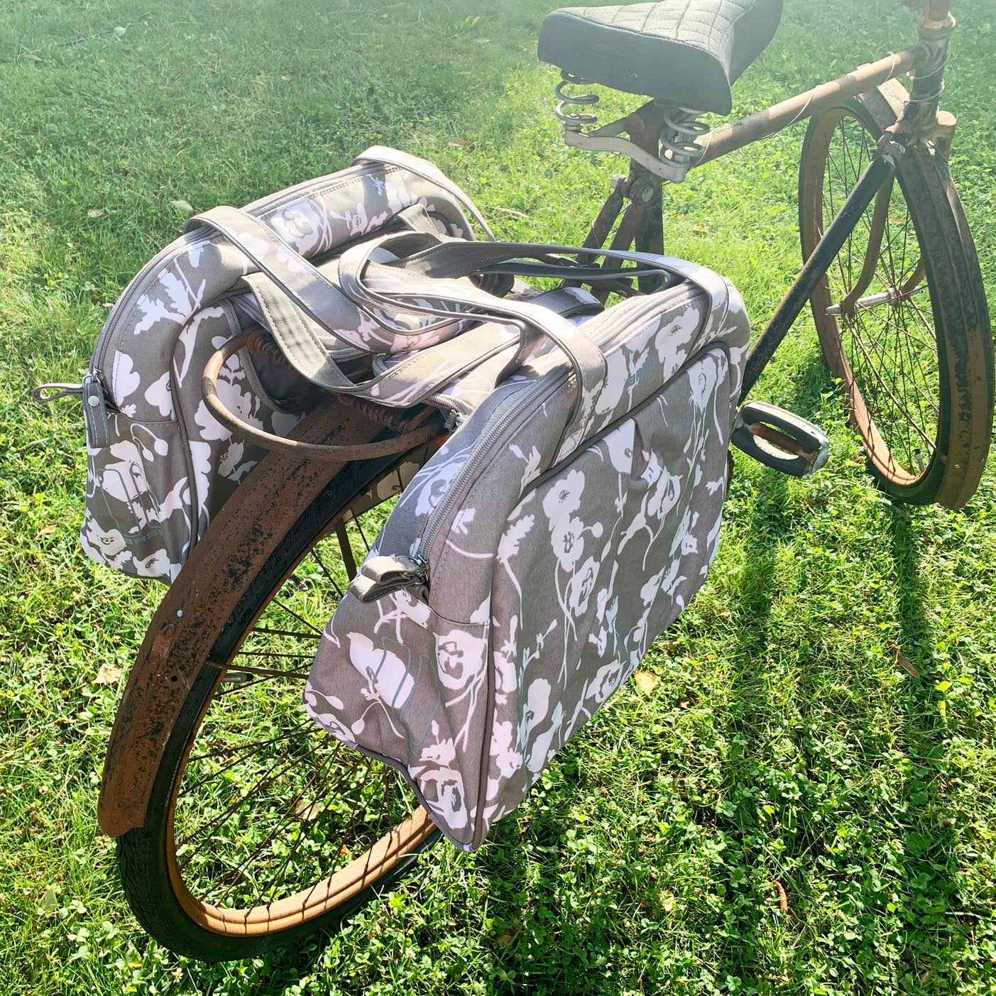 Gepäckträgertasche Basil Elegance-Carry Doppelpack Fahrradtasche 35x15x40cm