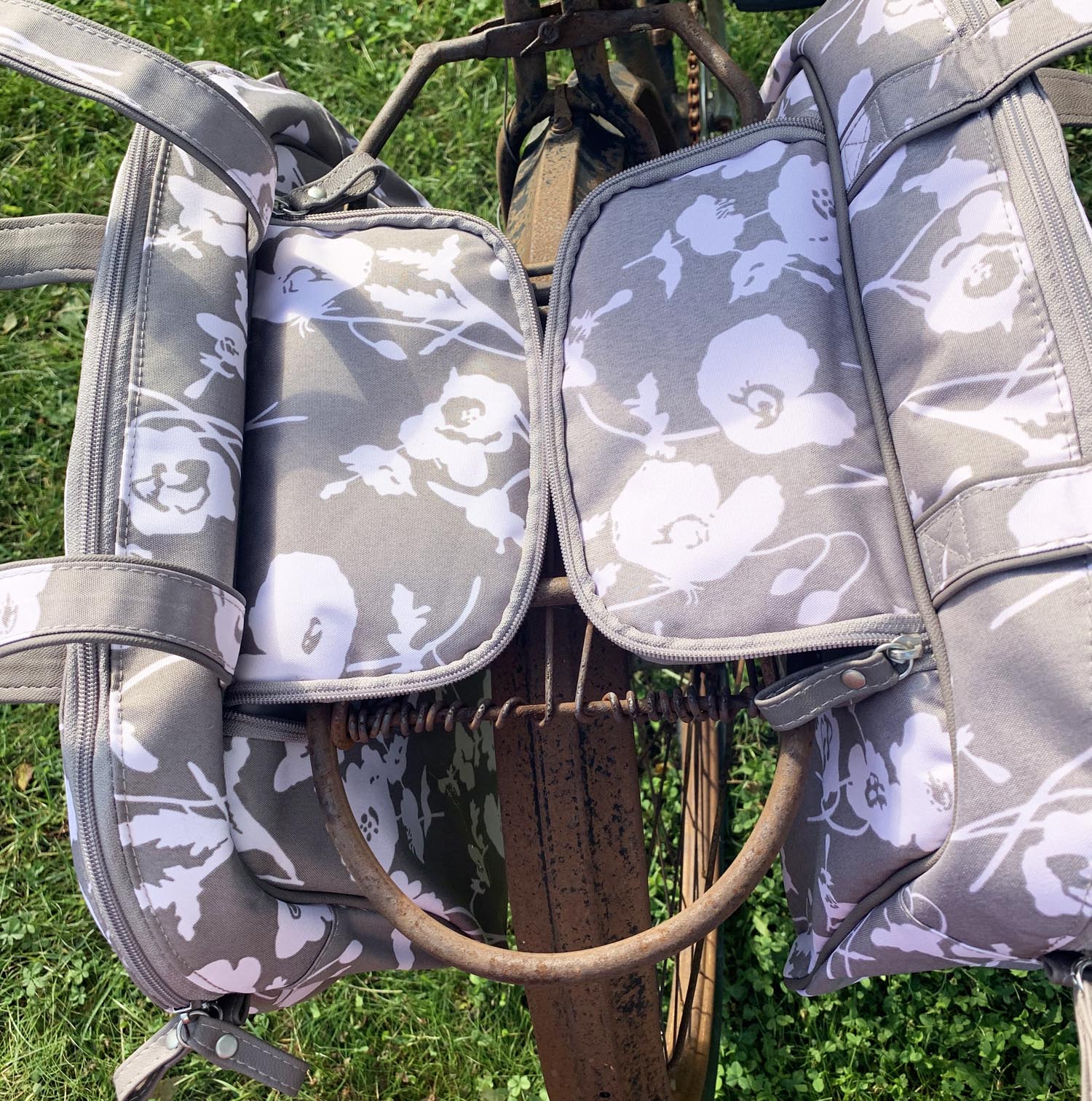 2x Gepäckträgertasche Basil Elegance-Carry Doppelpack Fahrradtasche 35x15x40cm