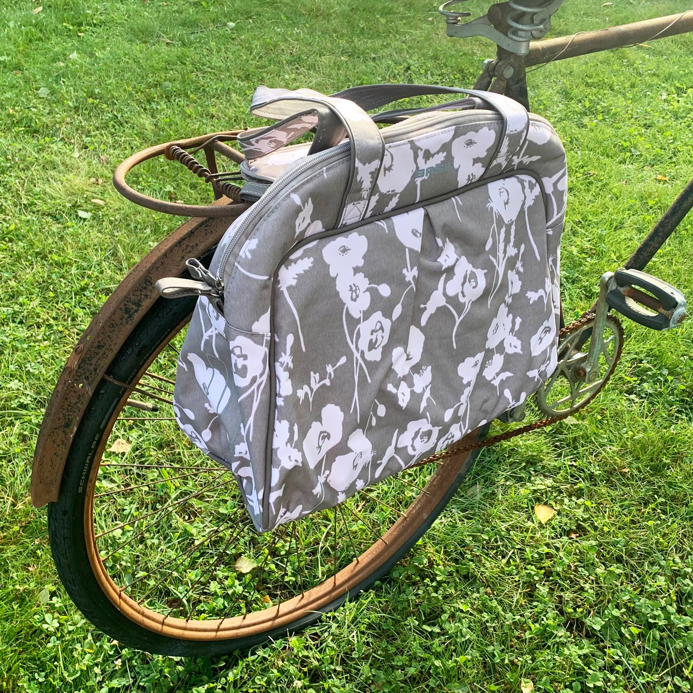 Gepäckträgertasche Basil Elegance-Carry All Fahrradtasche 17Ltr Schultertasche 42x16x33cm