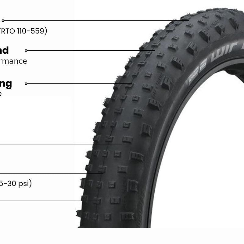 Fatbike Reifen 26x4.40 110-559 Schwalbe Jumbo Jim Fahrradreifen Faltreifen