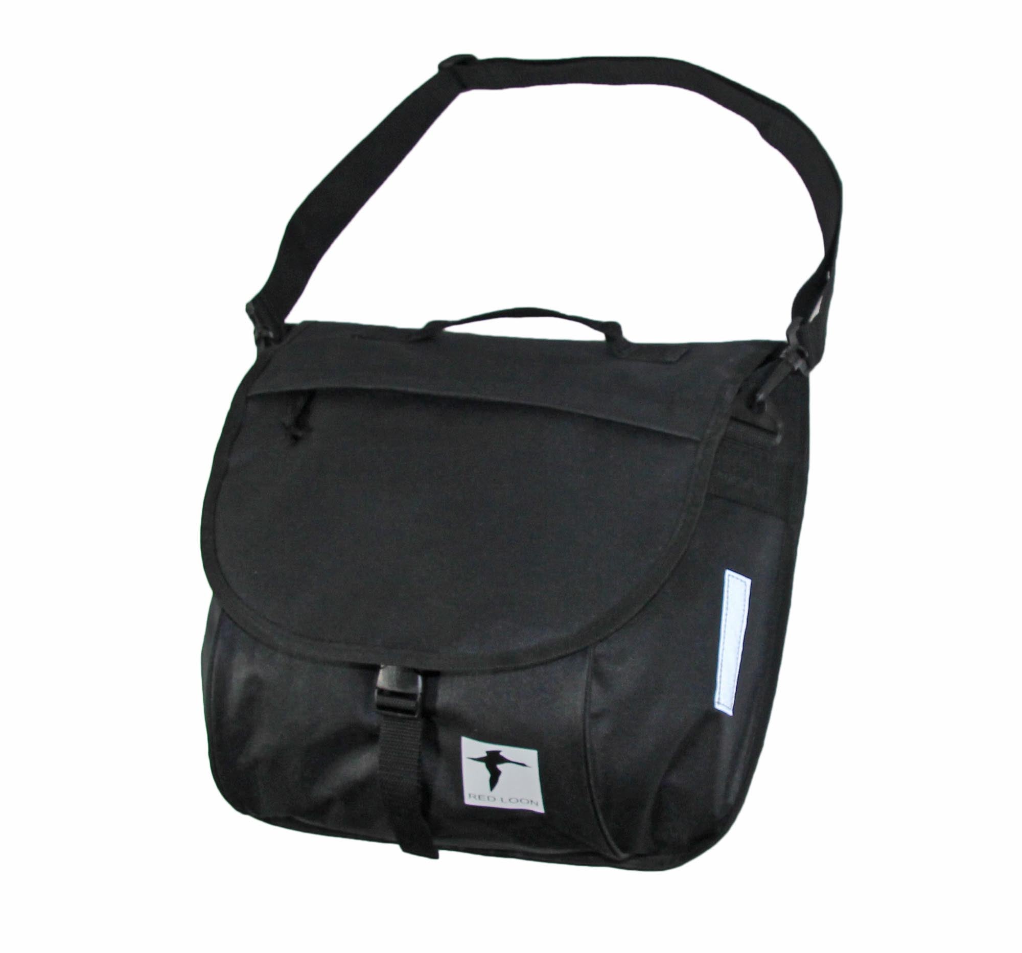 Red Loon Gepäckträgertasche Hecktasche Schultertasche Umhängetasche schwarz