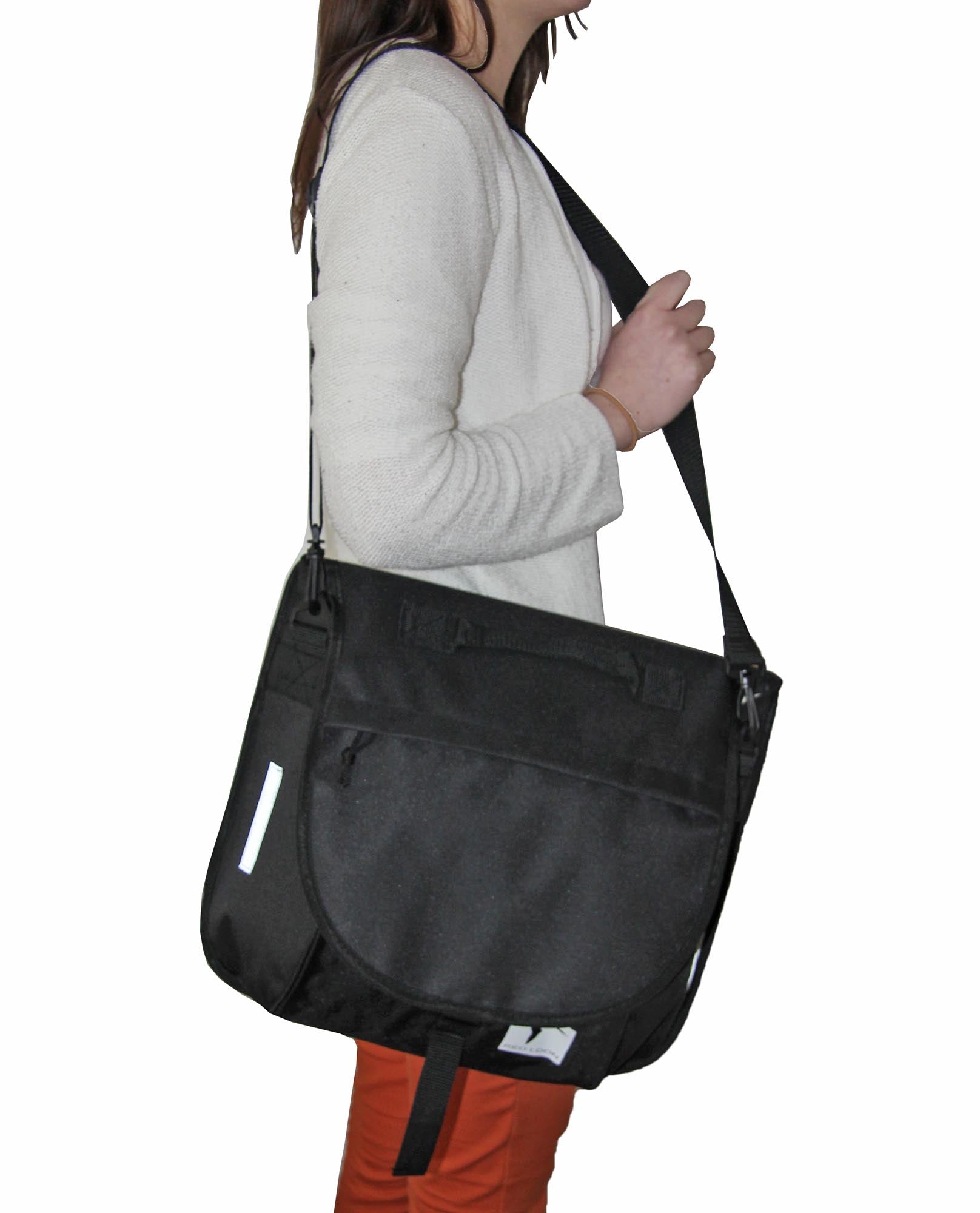 Red Loon Gepäckträgertasche Hecktasche Schultertasche Umhängetasche schwarz