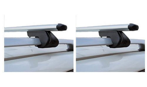 Dachbox VDPCA480 480Ltr carbonlook + Dachträger CRV120 kompatibel mit VW Touran (5 Türer) ab 2015