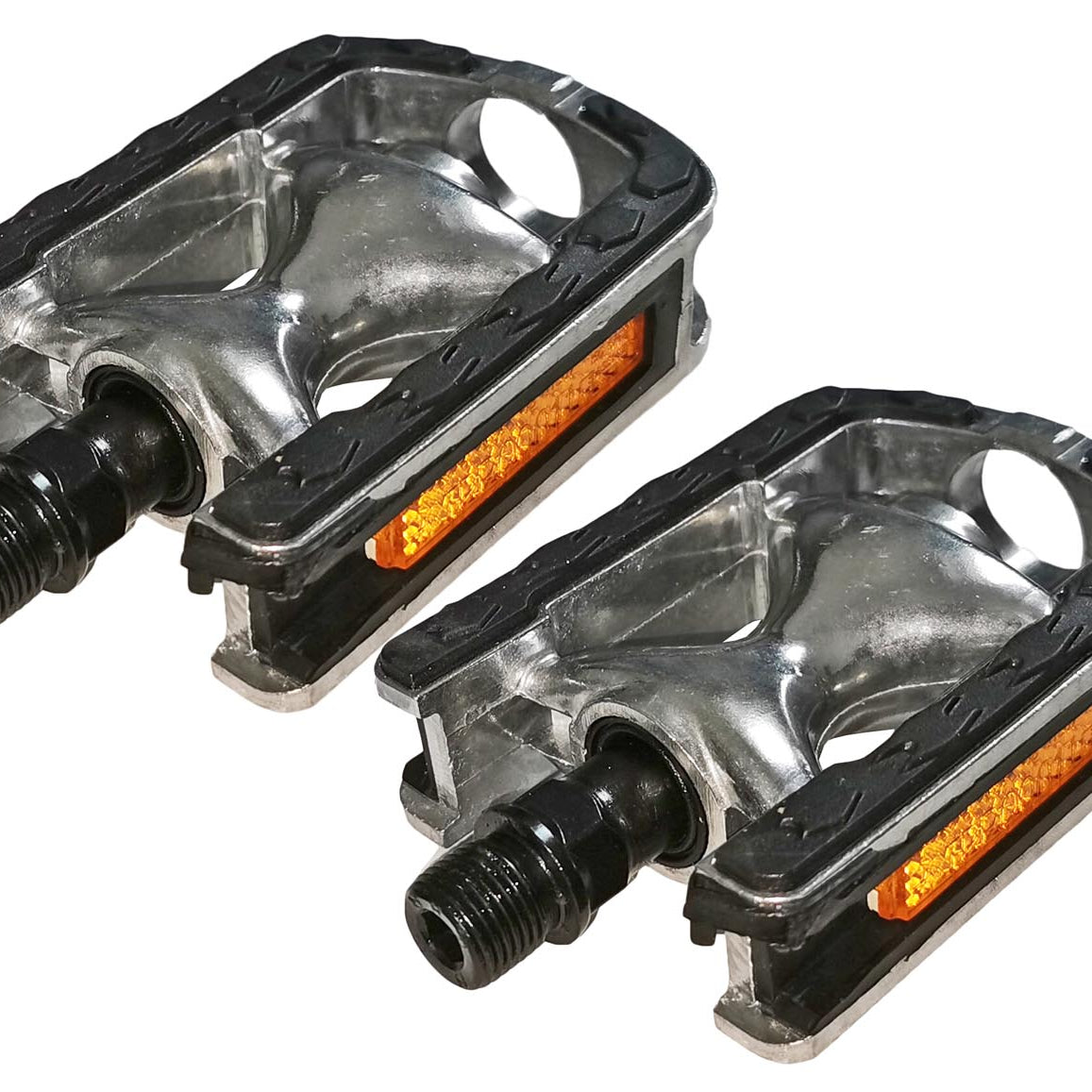 VDP 1 Paar Wellgo Trekking City MTB BMX Pedale Fahrradpedale rutschfest Pedale Fahrrad (LU214 - Trekking/MTB)