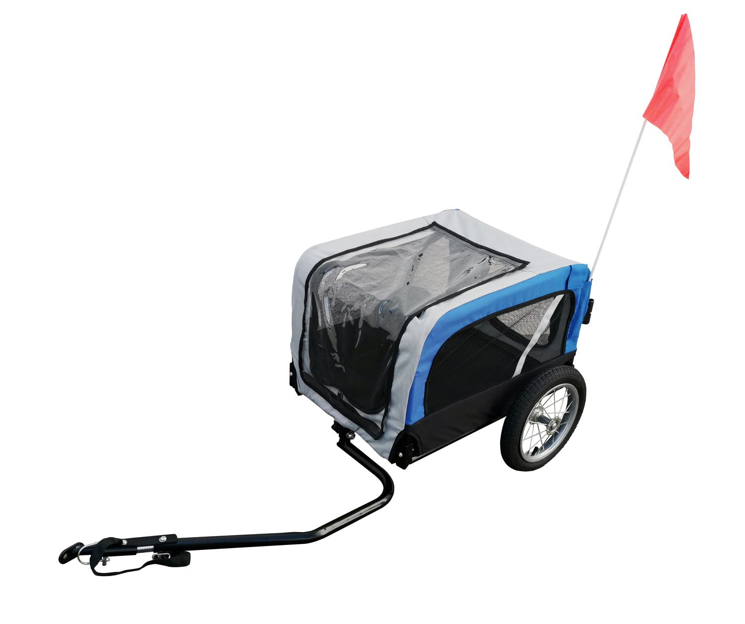 Fahrradanhänger 2 in 1 Anhänger Jogger Hundeanhänger Hunde Transport Red Loon