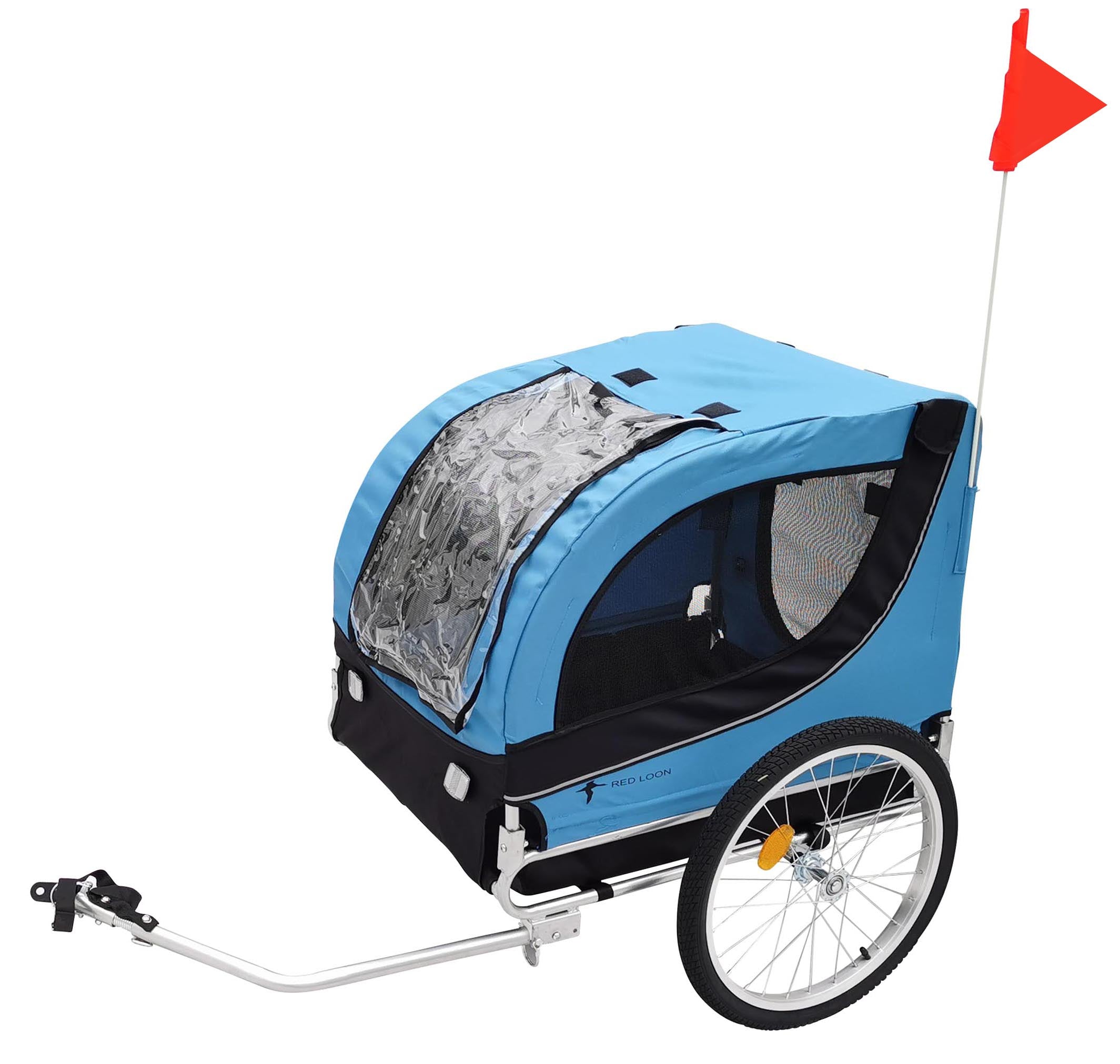 Hundeanhänger Red Loon Hunde Anhänger Transporter Fahrradanhänger bis 40kg