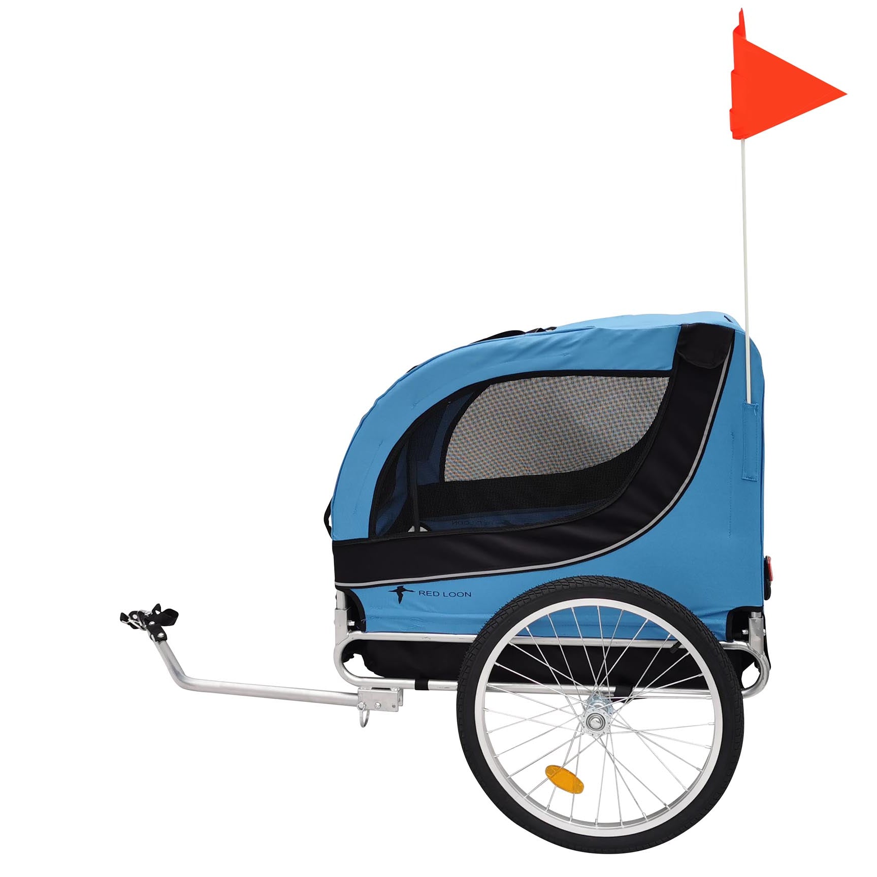 Hundeanhänger Red Loon Hunde Anhänger Transporter Fahrradanhänger bis 40kg