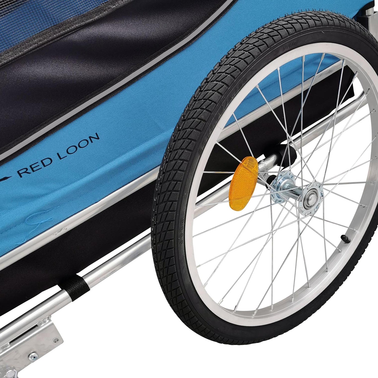 Hundeanhänger Red Loon Hunde Anhänger Transporter Fahrradanhänger bis 40kg