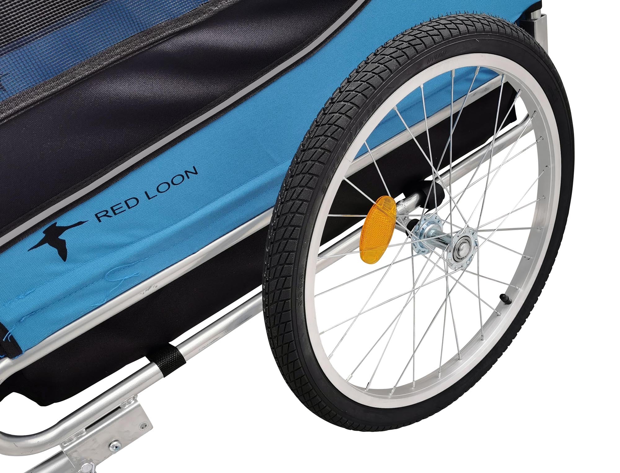 Hundeanhänger Red Loon Hunde Anhänger Transporter Fahrradanhänger bis 40kg