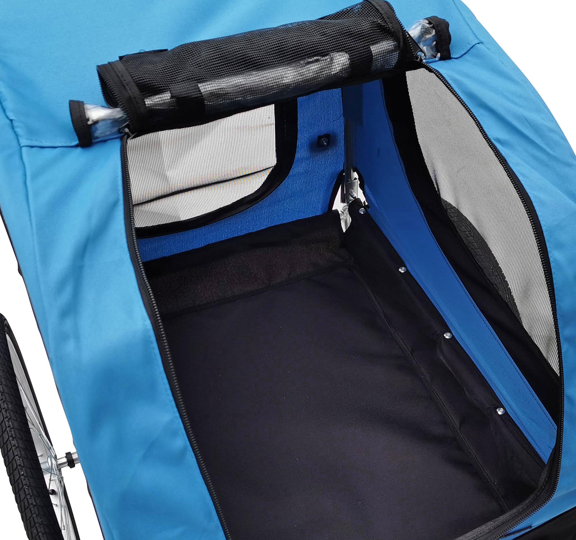 Hundeanhänger Red Loon Hunde Anhänger Transporter Fahrradanhänger bis 40kg