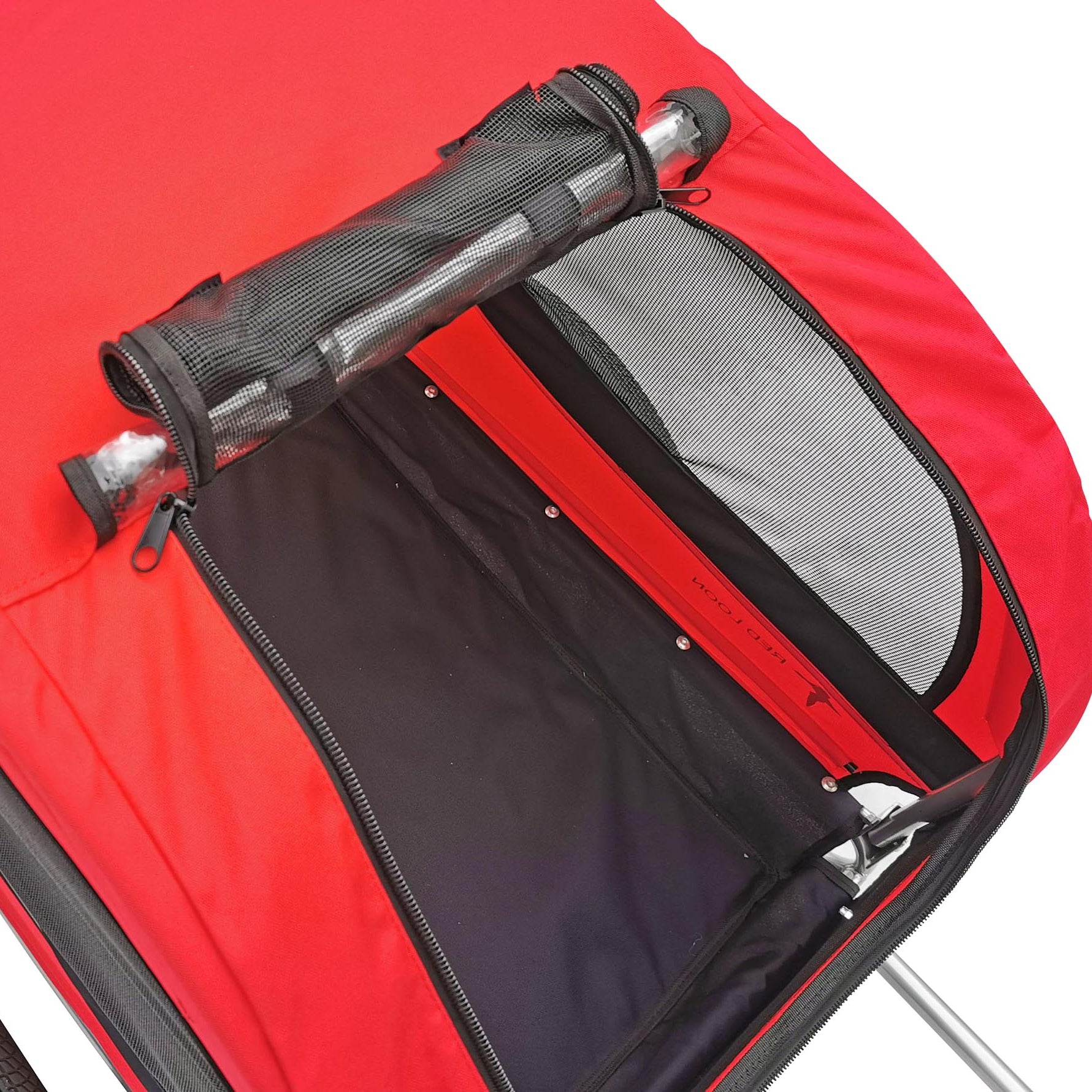 Hundeanhänger Red Loon Hunde Anhänger Transporter Fahrradanhänger bis 40kg